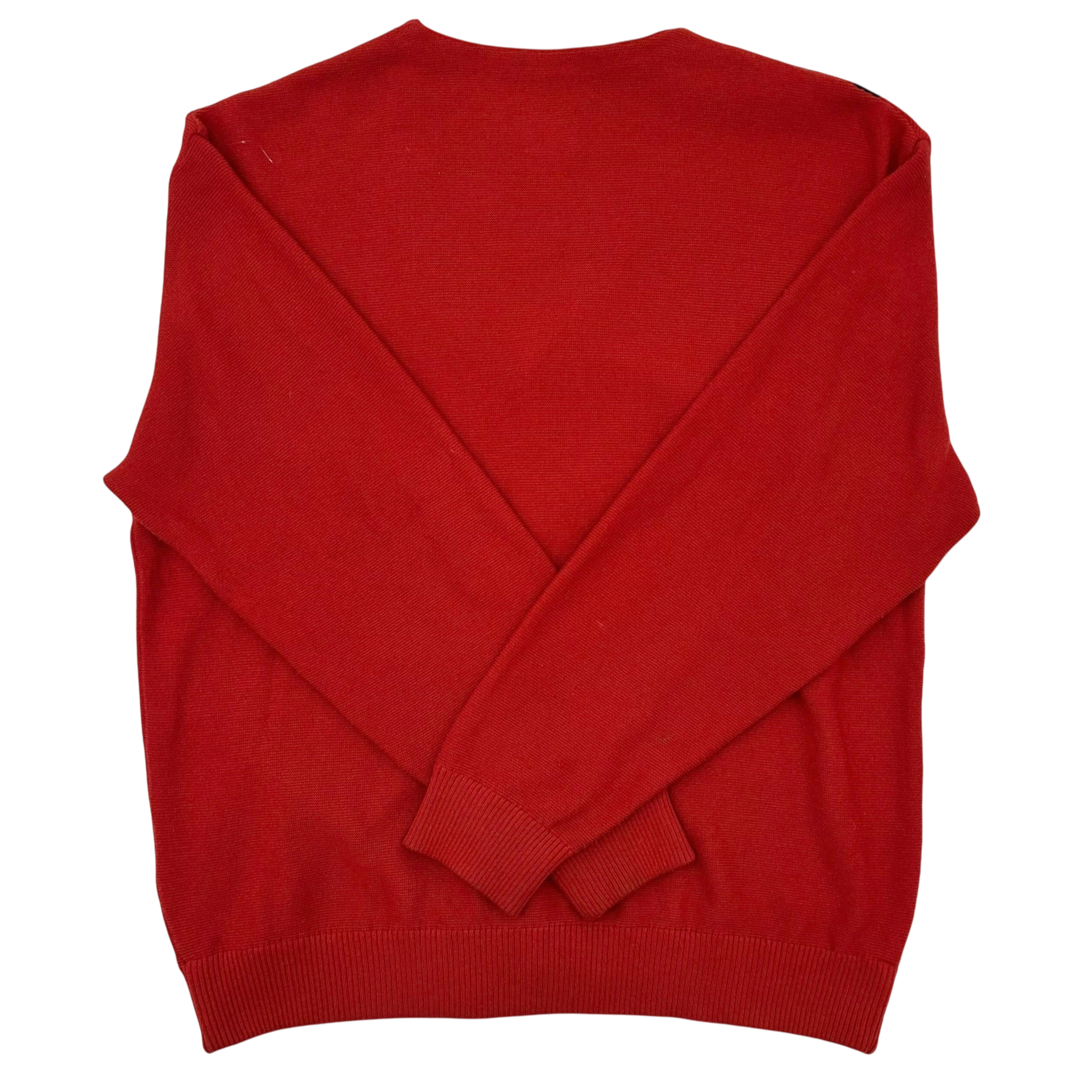 Needles Striped Cardigan Red/Black (Fits L/XL)