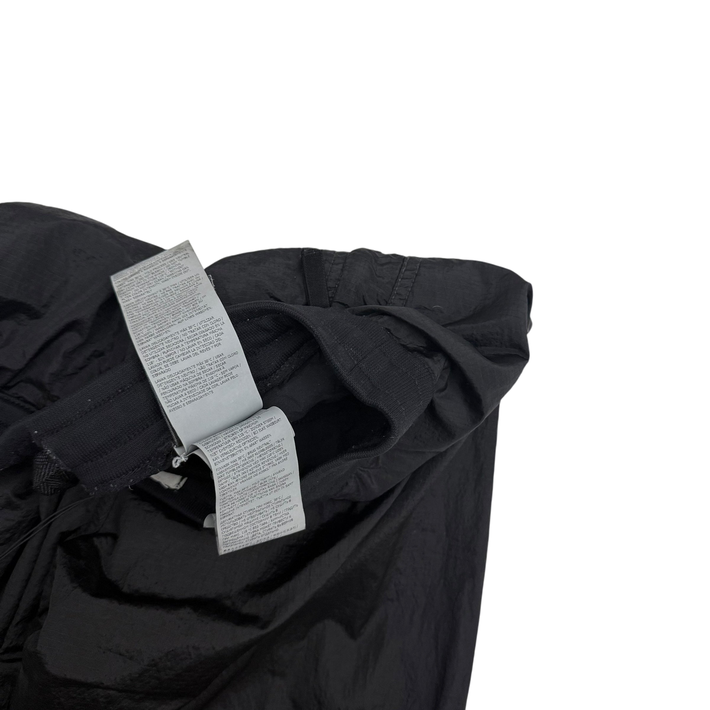 Stone Island Logo Patch Nylon Metal Pants Dark Navy (Size S)