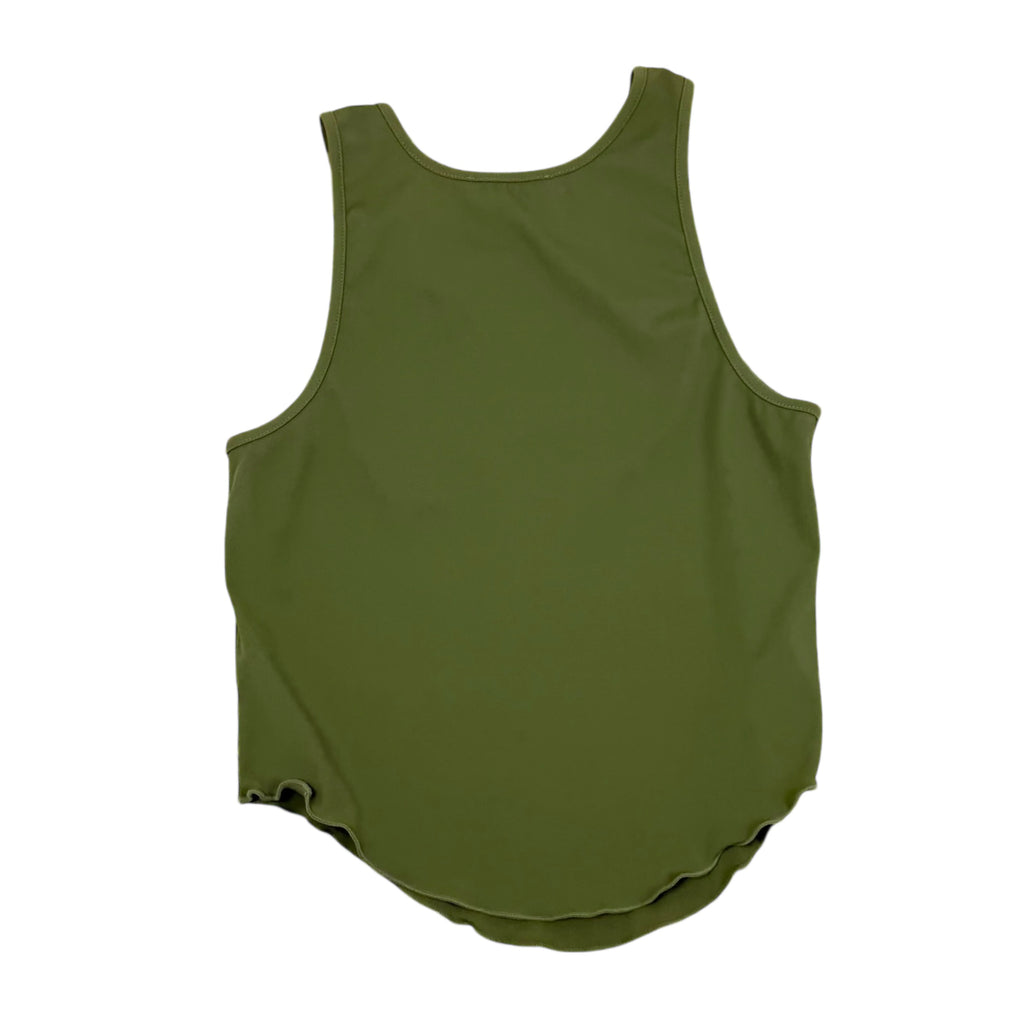 Miaou Hannah Jewett Edition Bobbi Tank Top Green (Size M Womens)