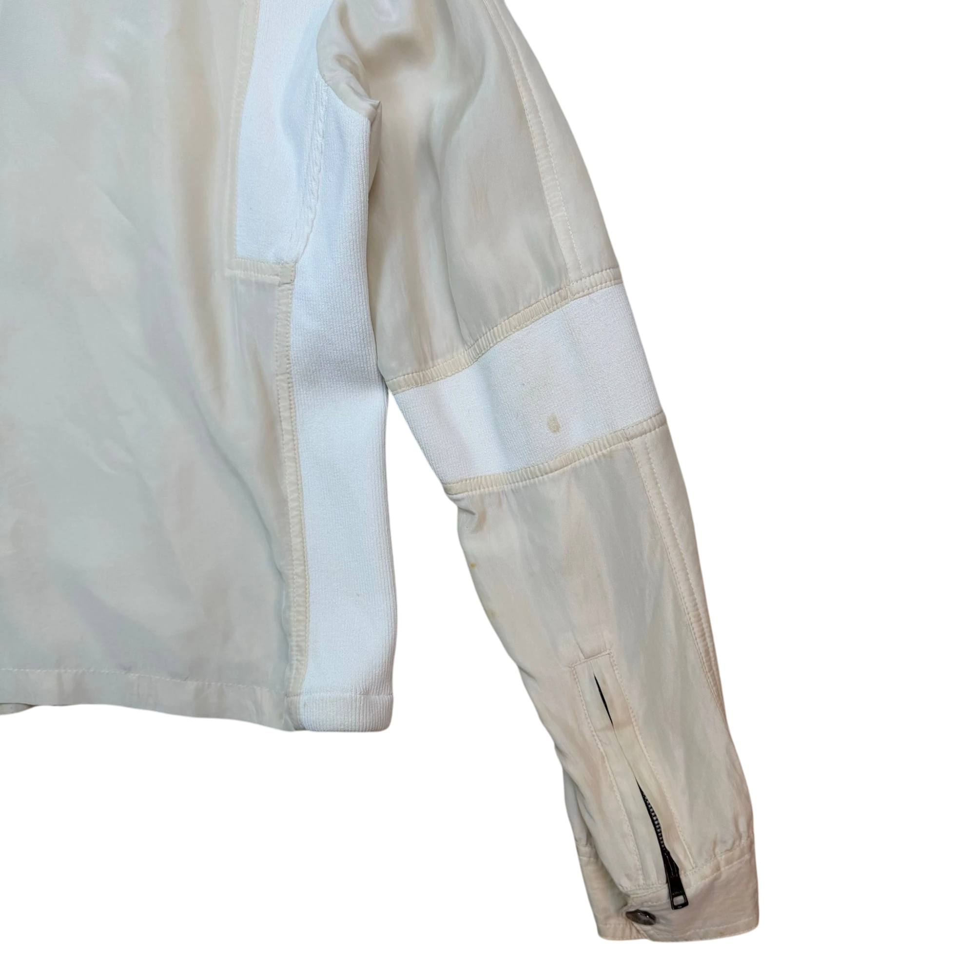 Gucci 90s Silk Jacket Ivory (Size 46/S Mens)