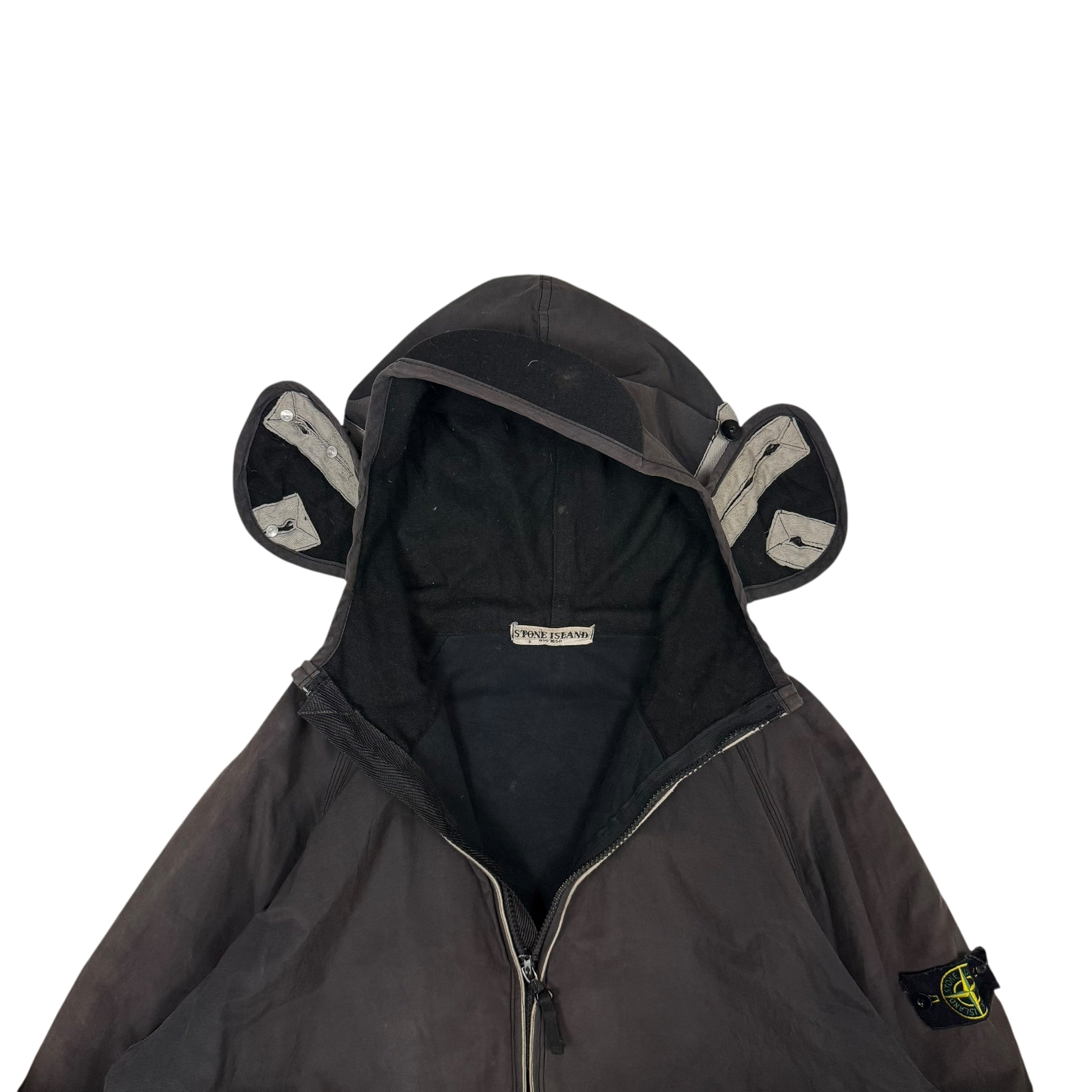 Stone Island 2008 Riot Mask Cotton-Lined Jacket (Size XL)