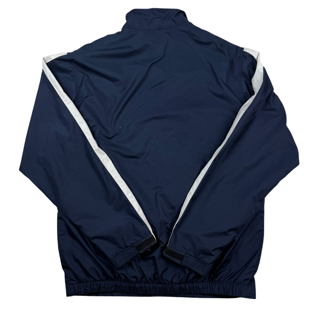 Nike 00s Embroidered Logo Lined Track Jacket White/Navy (part of set) (Fits M-L)