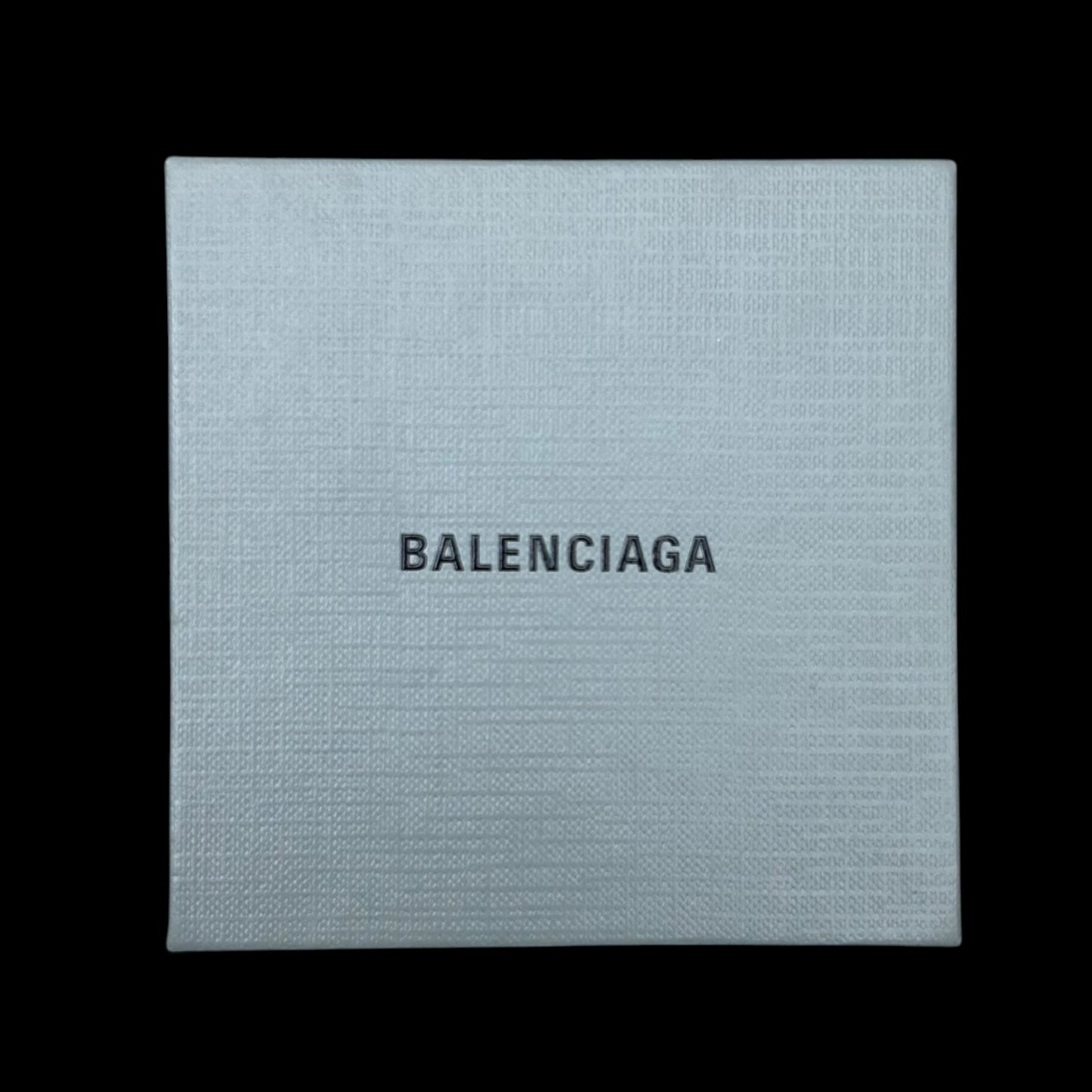 Balenciaga Logo-Engraved Heart Earrings 925 Silver