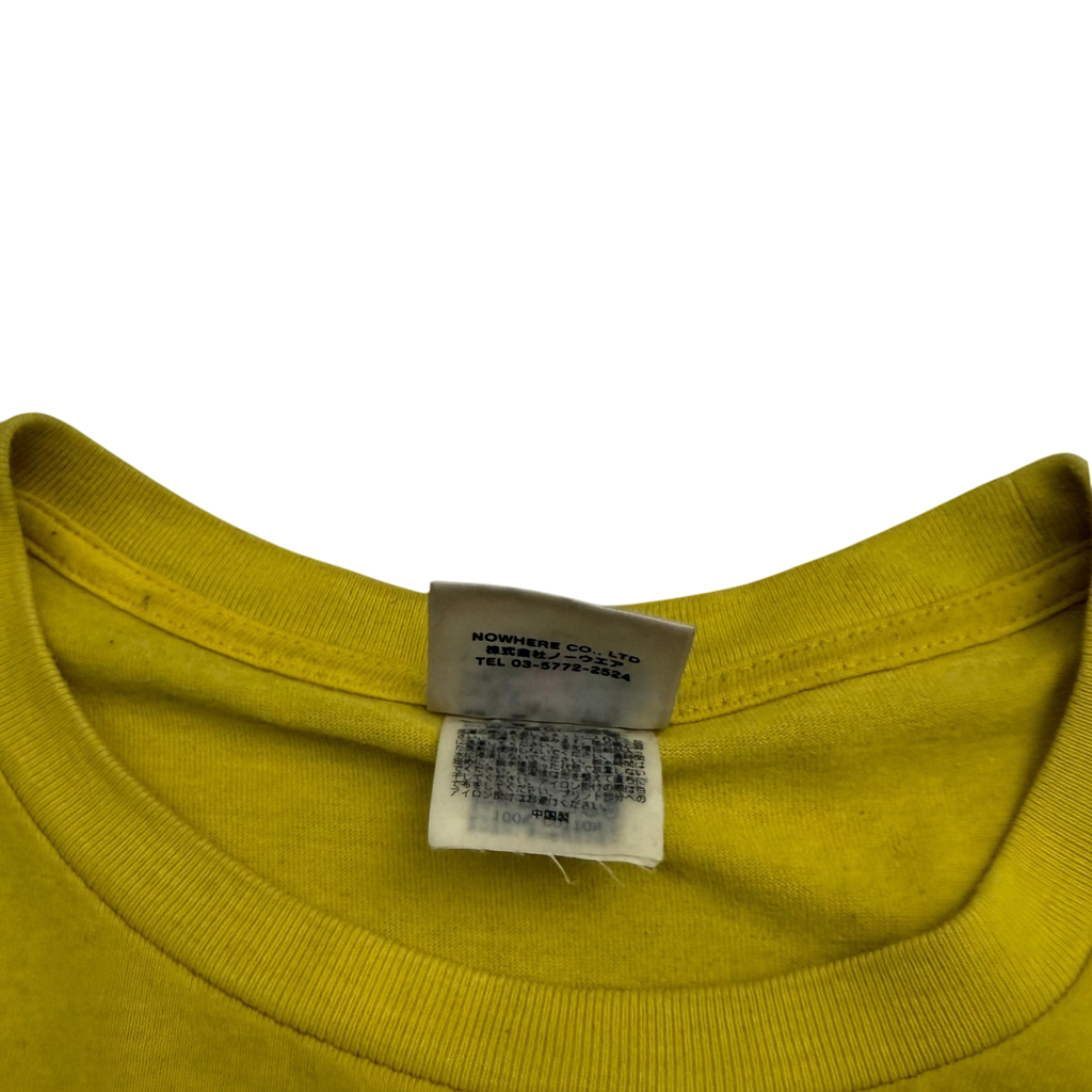 BAPE (A Bathing Ape) 1st Camo Big Ape Head T-Shirt Yellow (Fits XL-XXL)