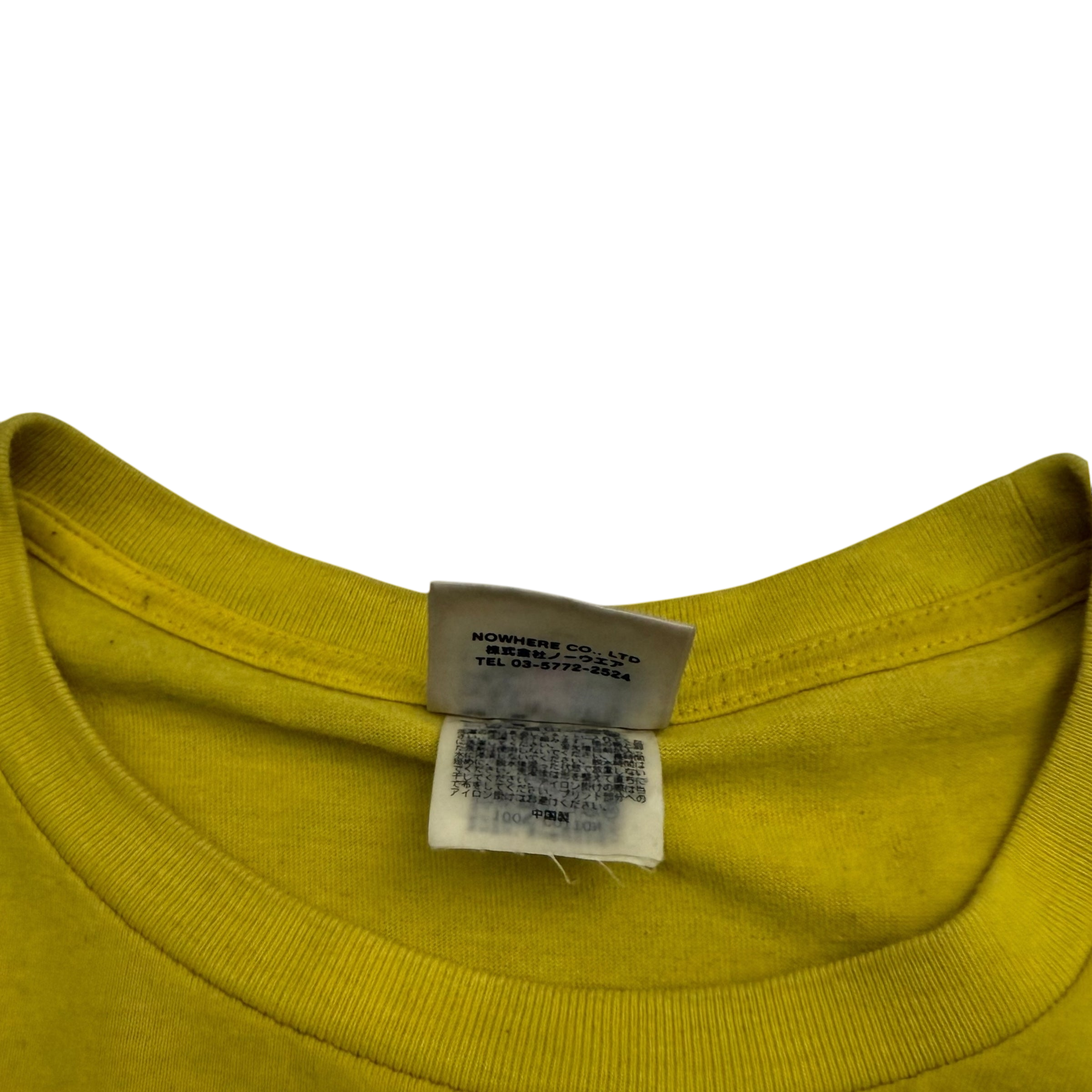 BAPE (A Bathing Ape) 1st Camo Big Ape Head T-Shirt Yellow (Fits XL-XXL)