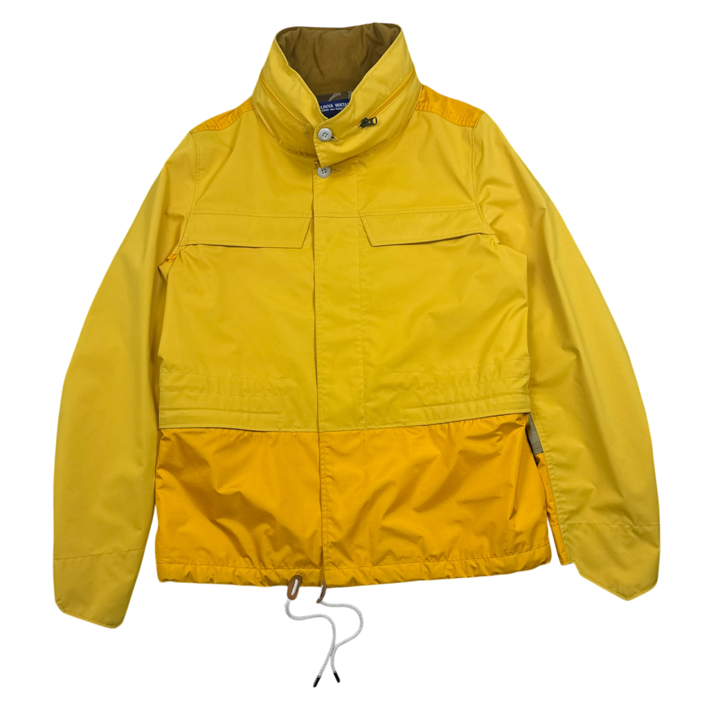 Junya Wantanabe MAN Comme Des Garçons AD2018 Mountain Jacket (With Bag) Yellow/Camo (Fits M-L)