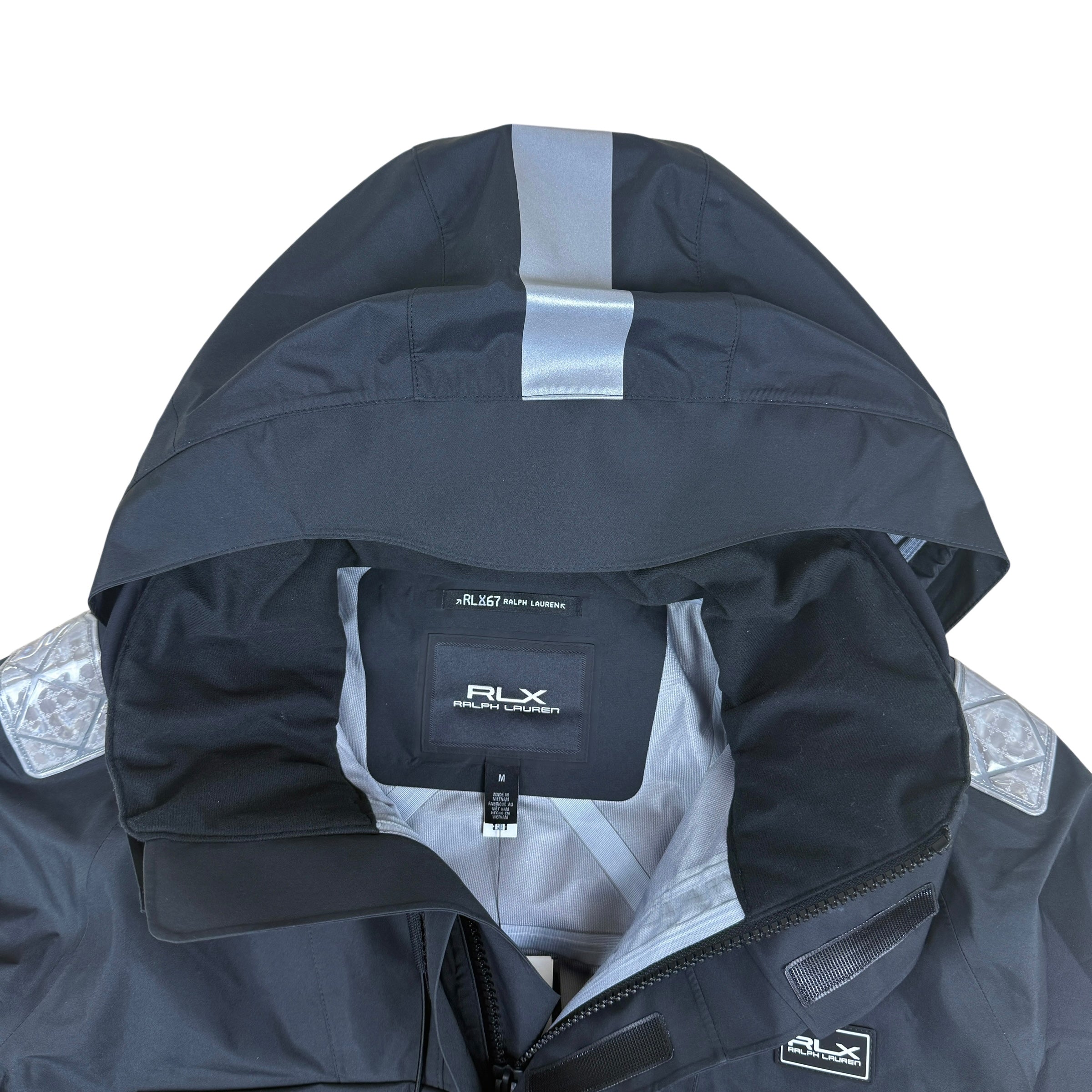 RLX Ralph Lauren Patterson Pullover Technical Jacket Black (Size L)