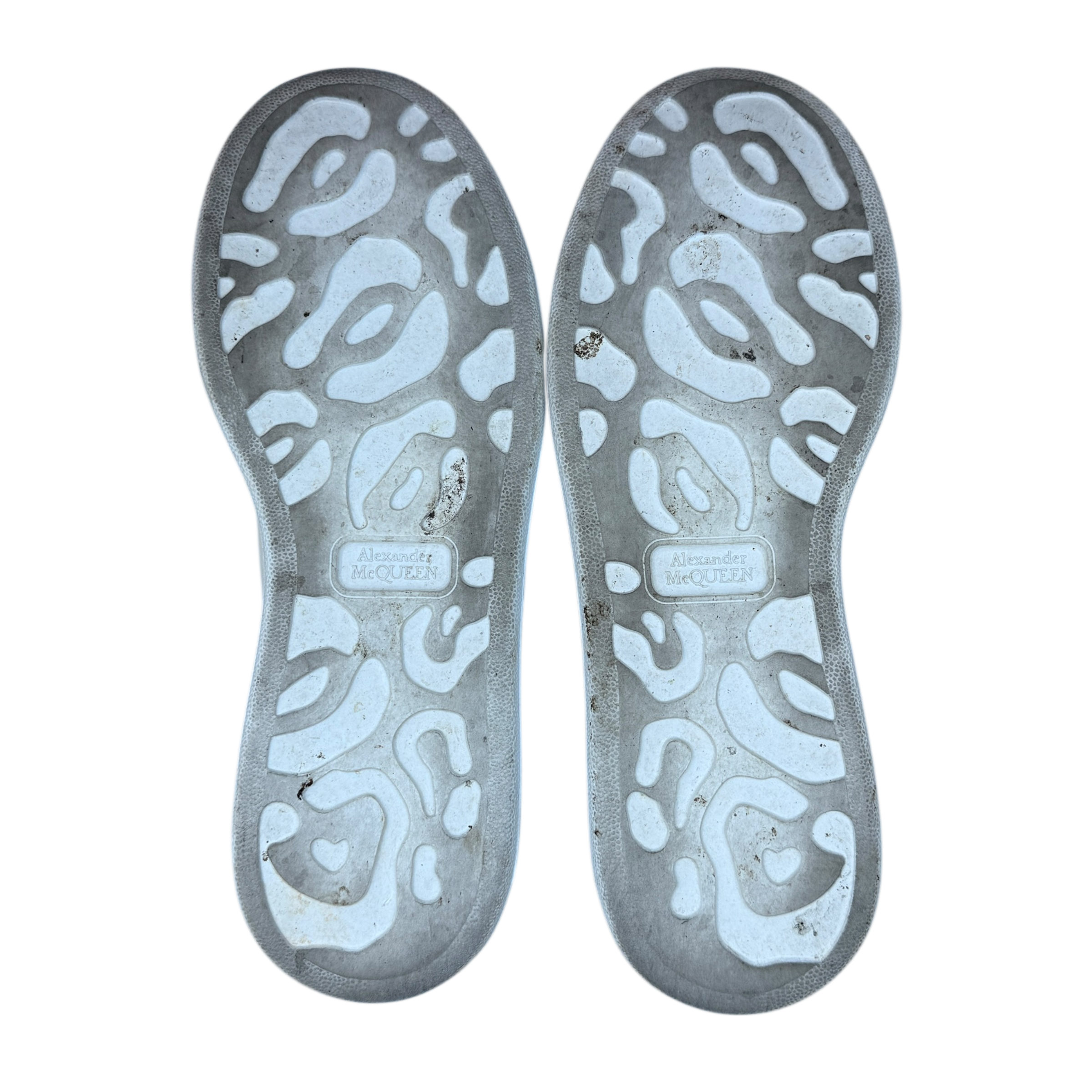Alexander McQueen Oversized Sneakers White/Blue (Size EU37)