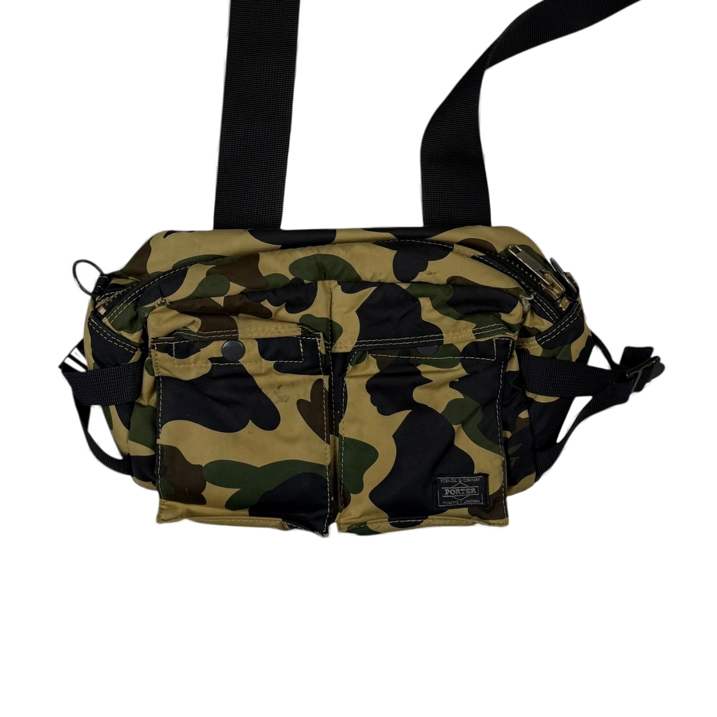 BAPE (A Bathing Ape) x Porter 1st Camo Waist Bag