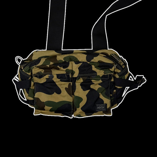 BAPE (A Bathing Ape) x Porter 1st Camo Waist Bag