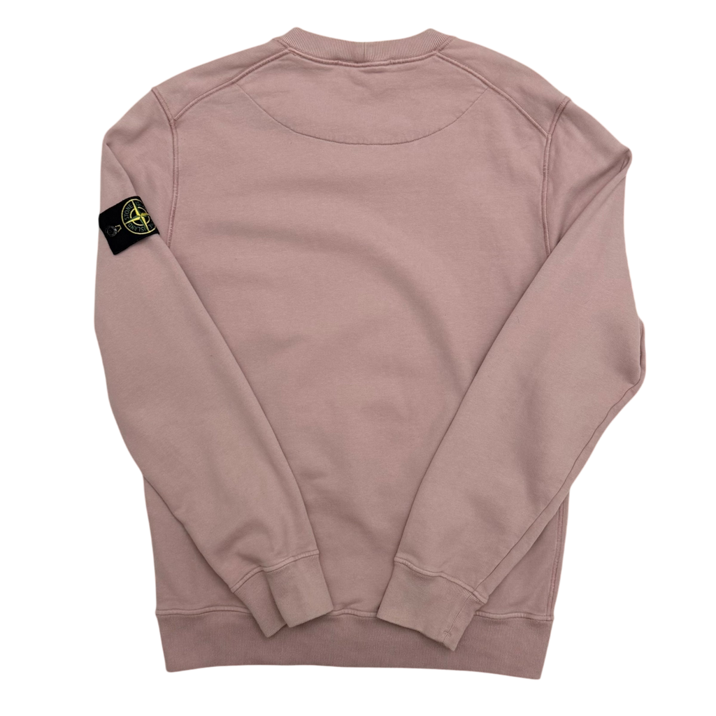 Stone Island Crewneck Sweatshirt Light Pink (Fits M-L)