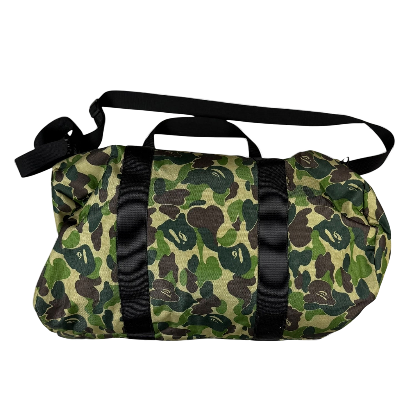 BAPE (A Bathing Ape) ABC Camo Duffle Bag