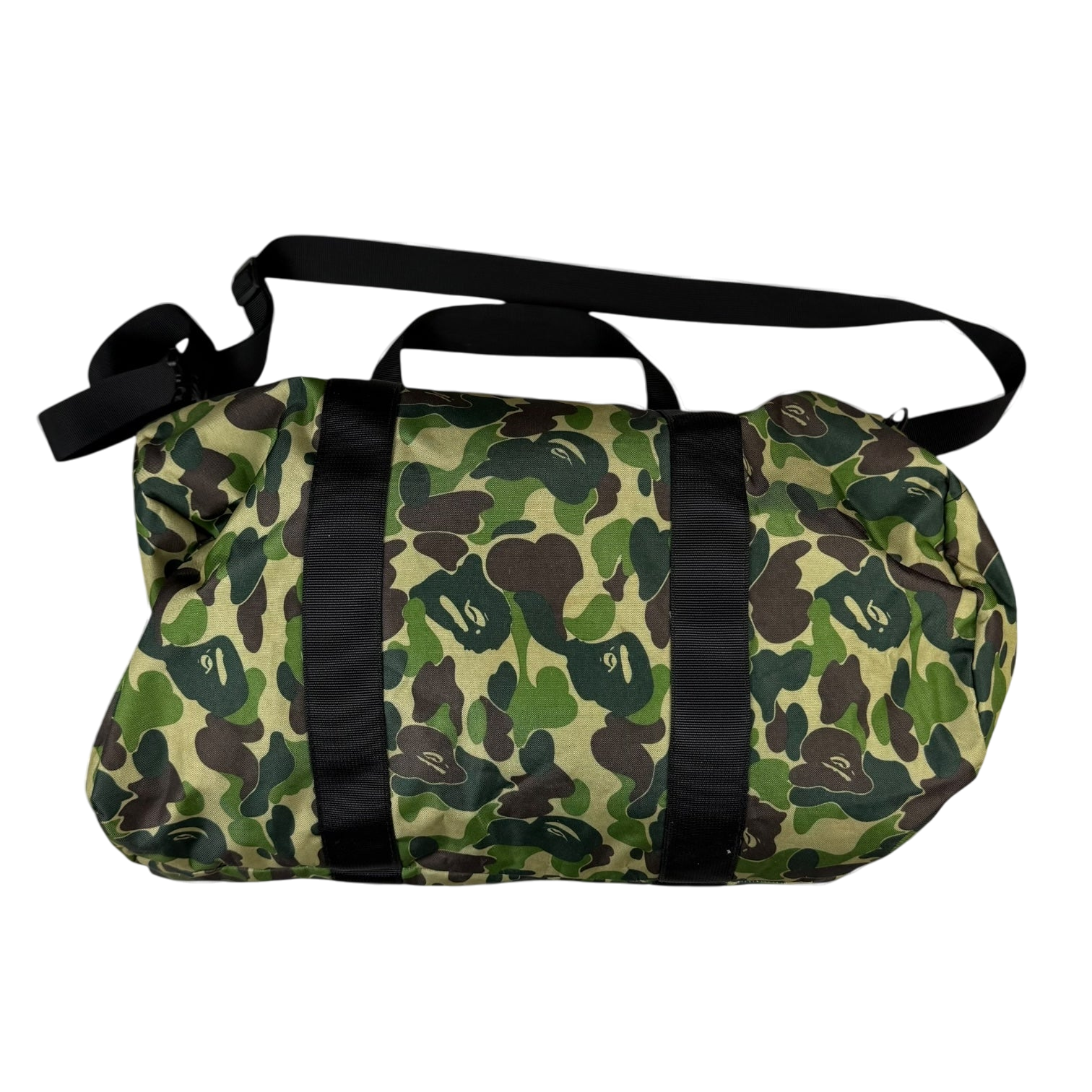 BAPE (A Bathing Ape) ABC Camo Duffle Bag