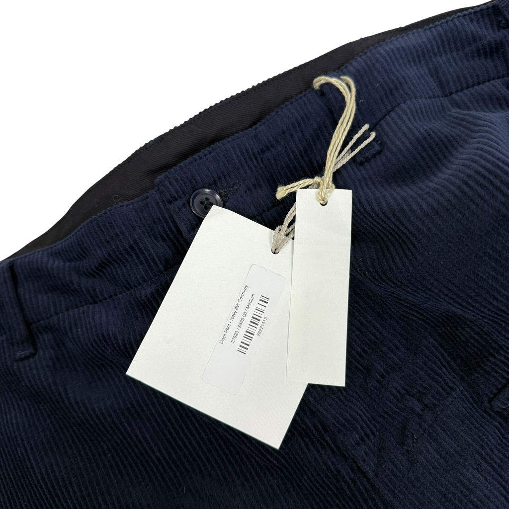 Engineered Garments Deck BW Corduroy Pants Navy (Size S & M)
