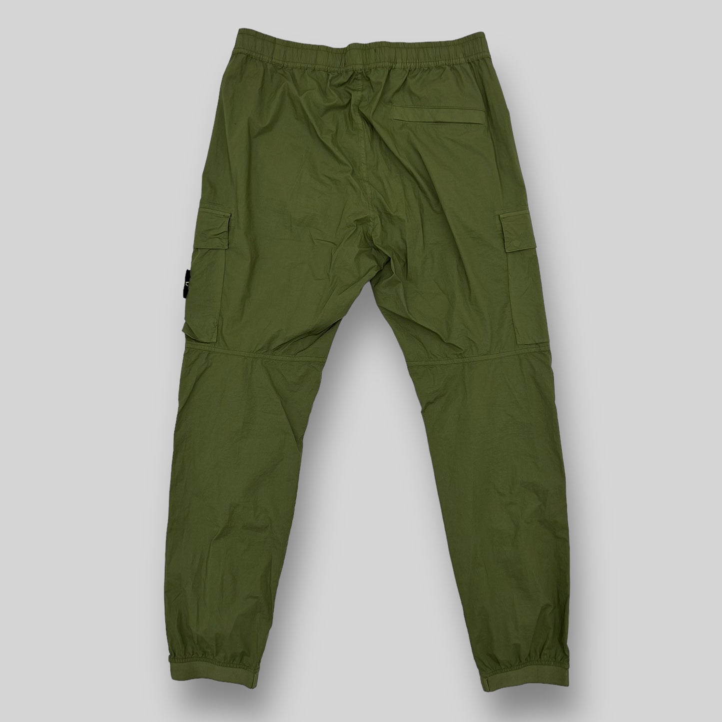 Stone Island RE-T Cargo Pants Olive Green (Size 36”)