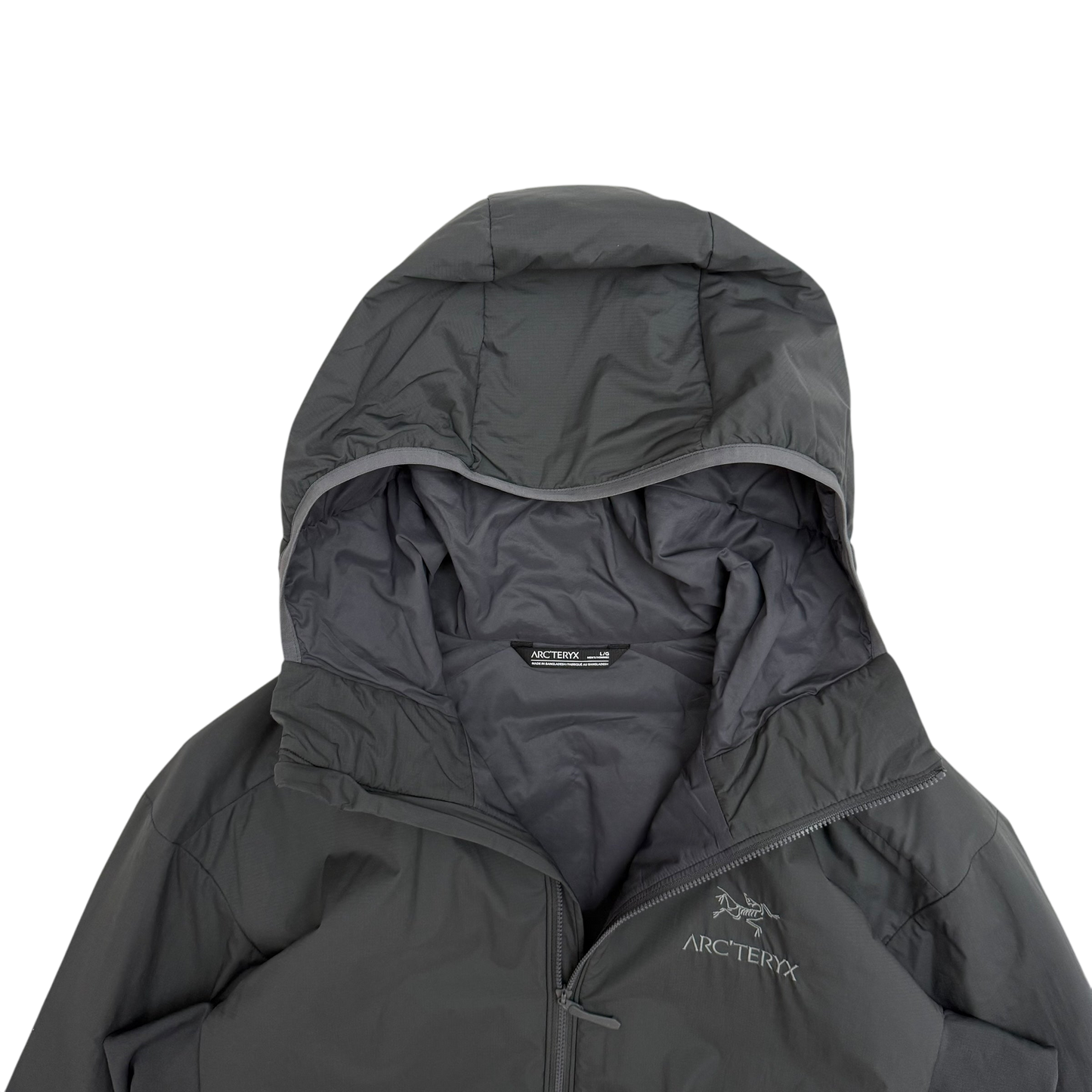 Arcteryx Atom LT Hooded Jacket Grey (Size L)