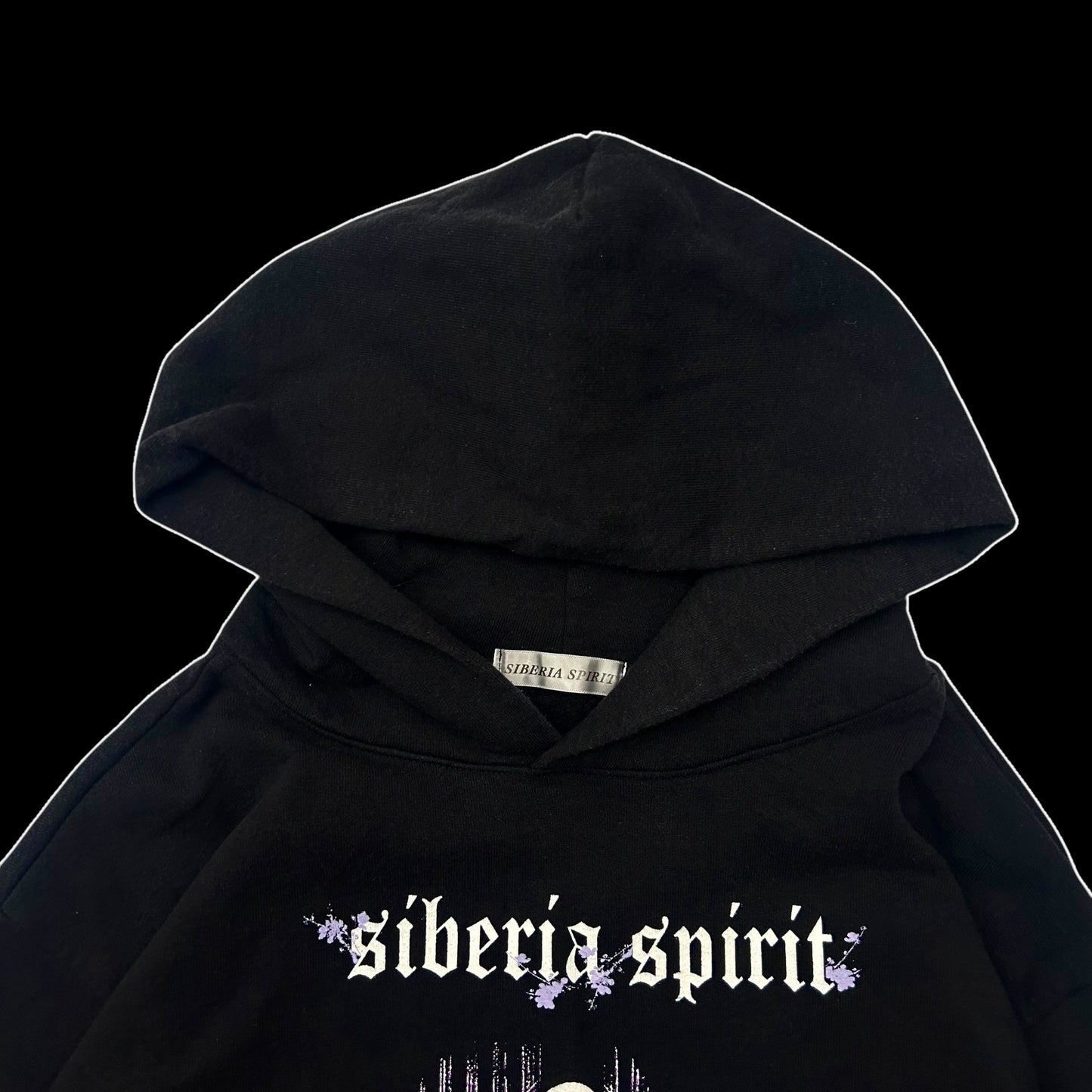 Siberia Hills Siberia Spirit ‘Spirited Away’ Hoodie Black (Fits M-L)