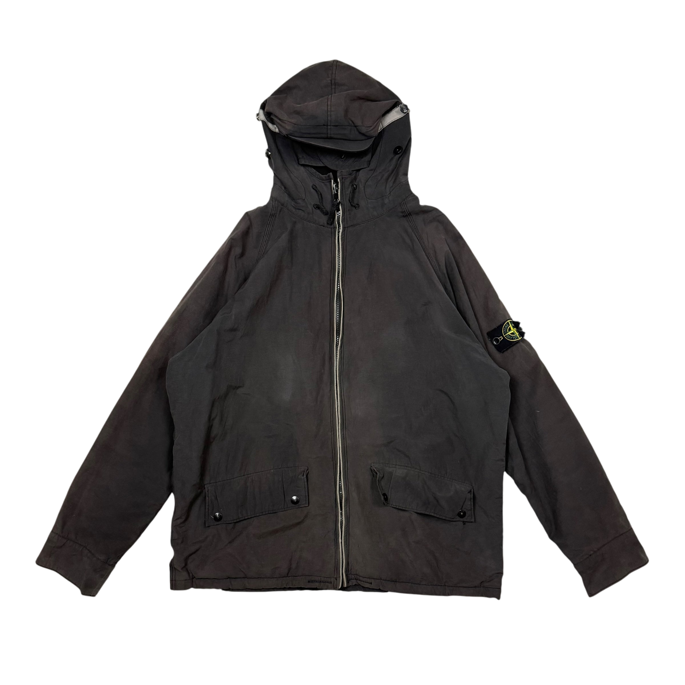 Stone Island 2008 Riot Mask Cotton-Lined Jacket (Size XL)