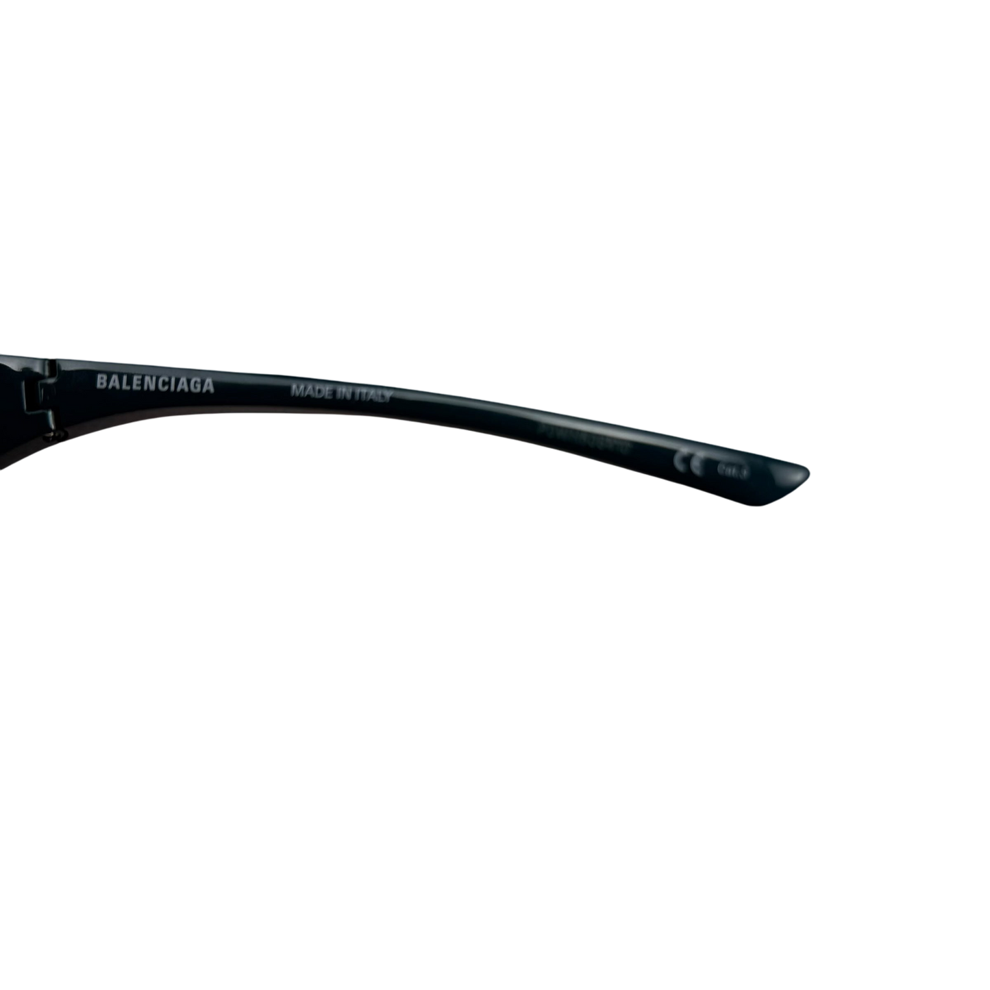 Balenciaga Extreme Oval Sunglasses Green