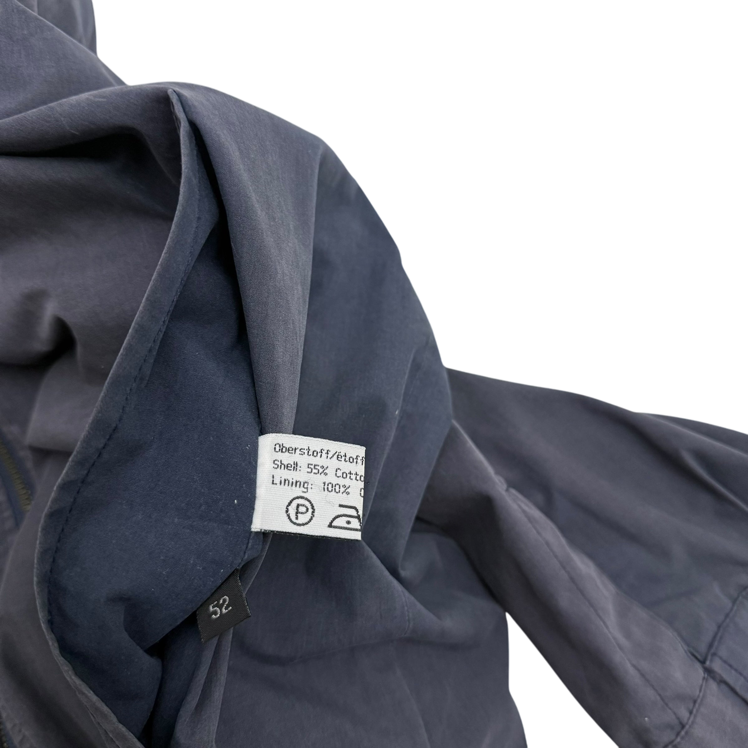 Burberry 90s Nova Check Reversible Harrington Jacket Navy (Fits M–L)