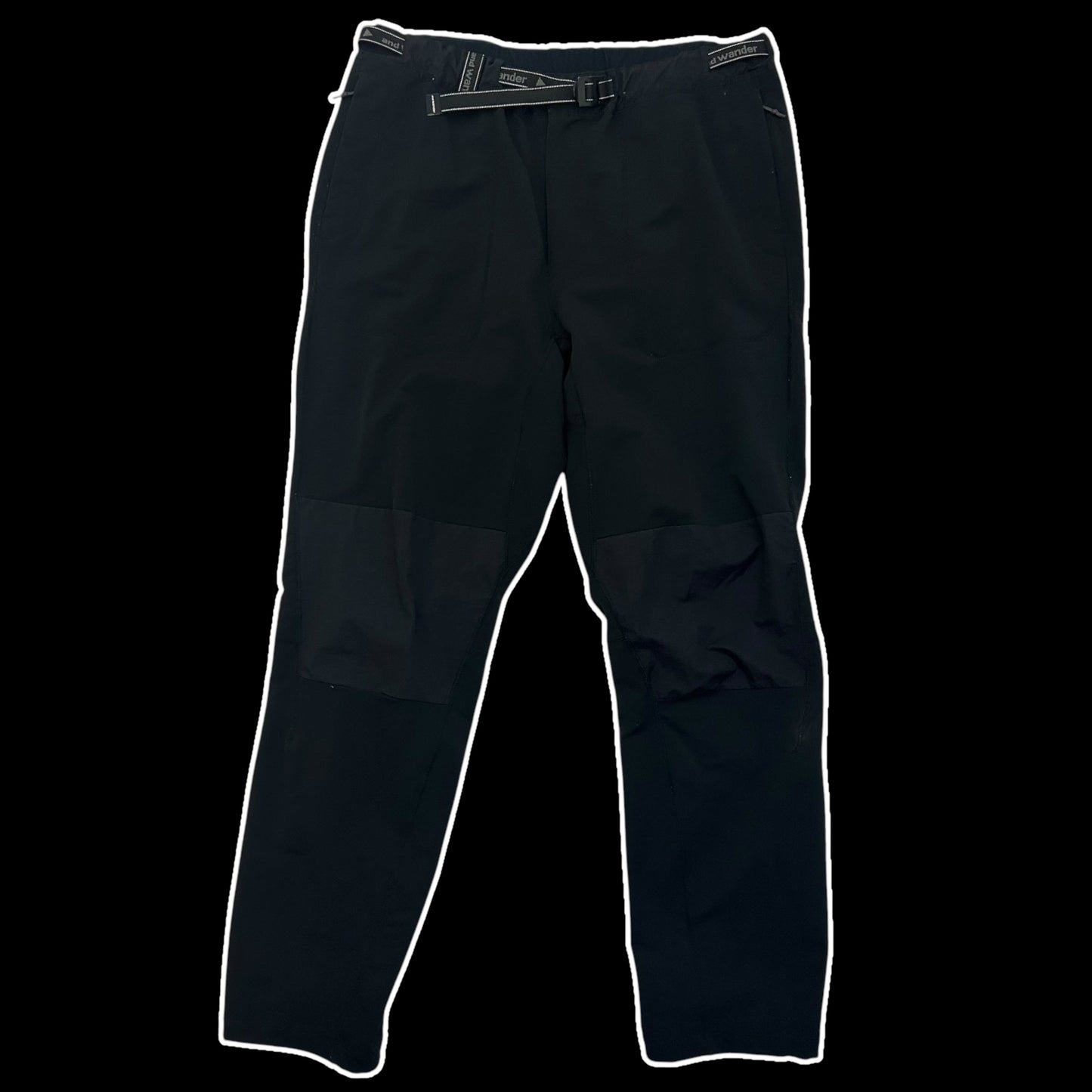 And Wander Tech Pants Black (Fits XL)