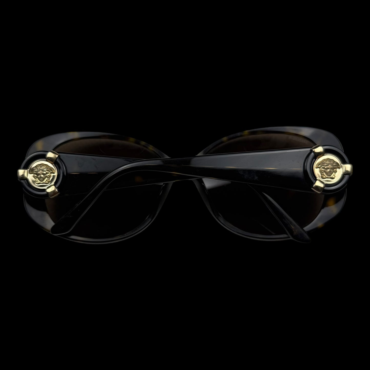 Versace Medusa Logo Sunglasses Tortoiseshell