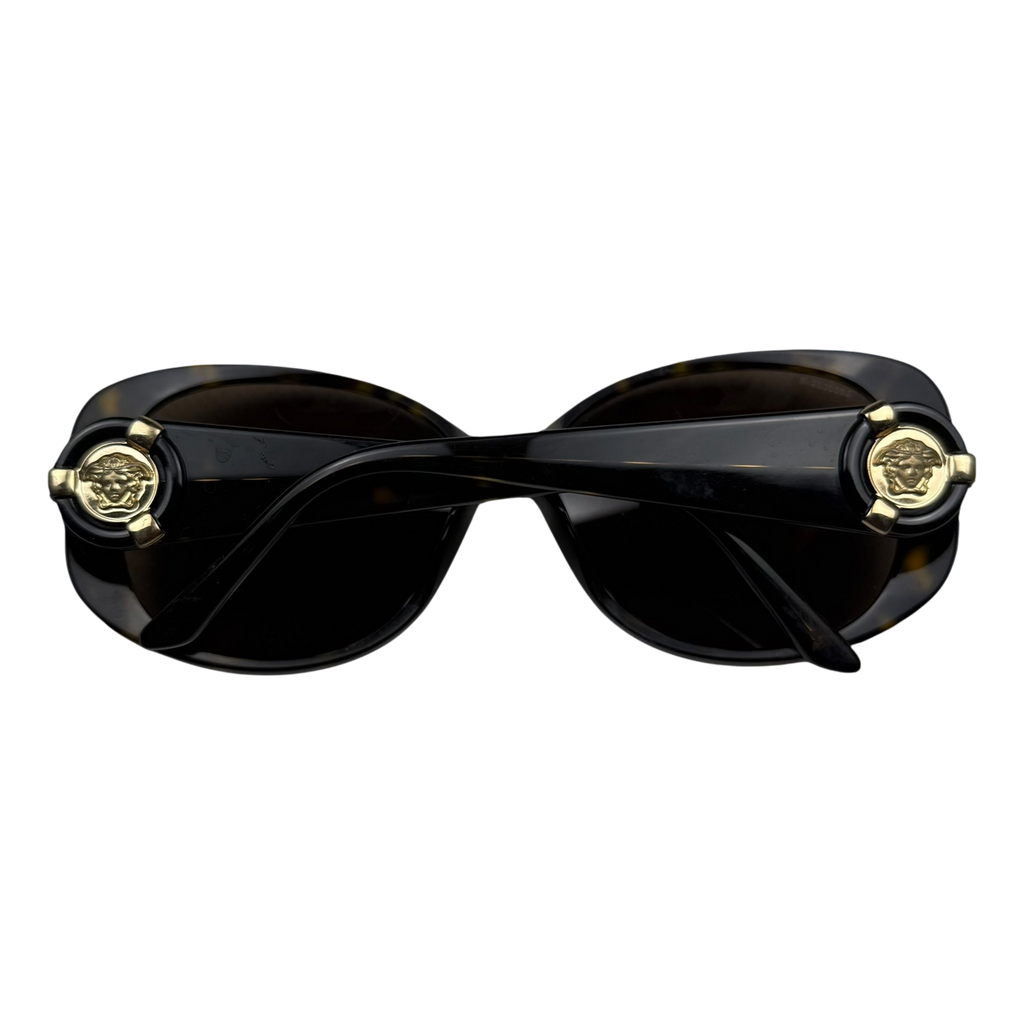 Versace Medusa Logo Sunglasses Tortoiseshell