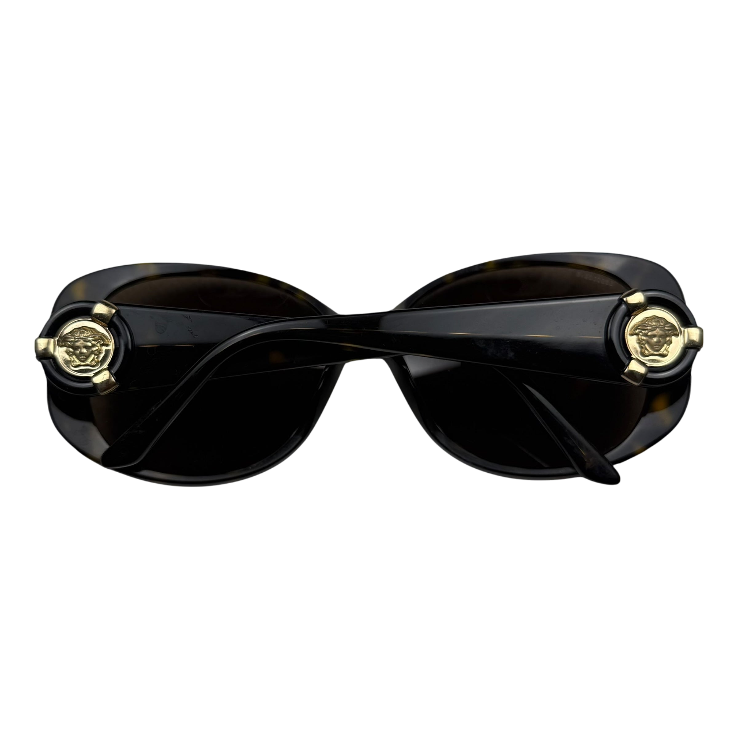 Versace Medusa Logo Sunglasses Tortoiseshell