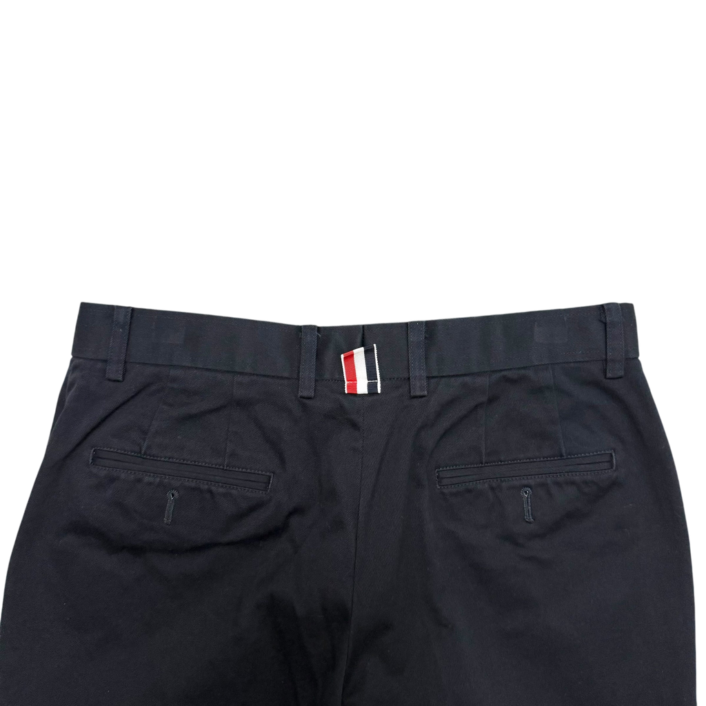 Thom Browne Tapered Navy Chino Pants (Size 30”)