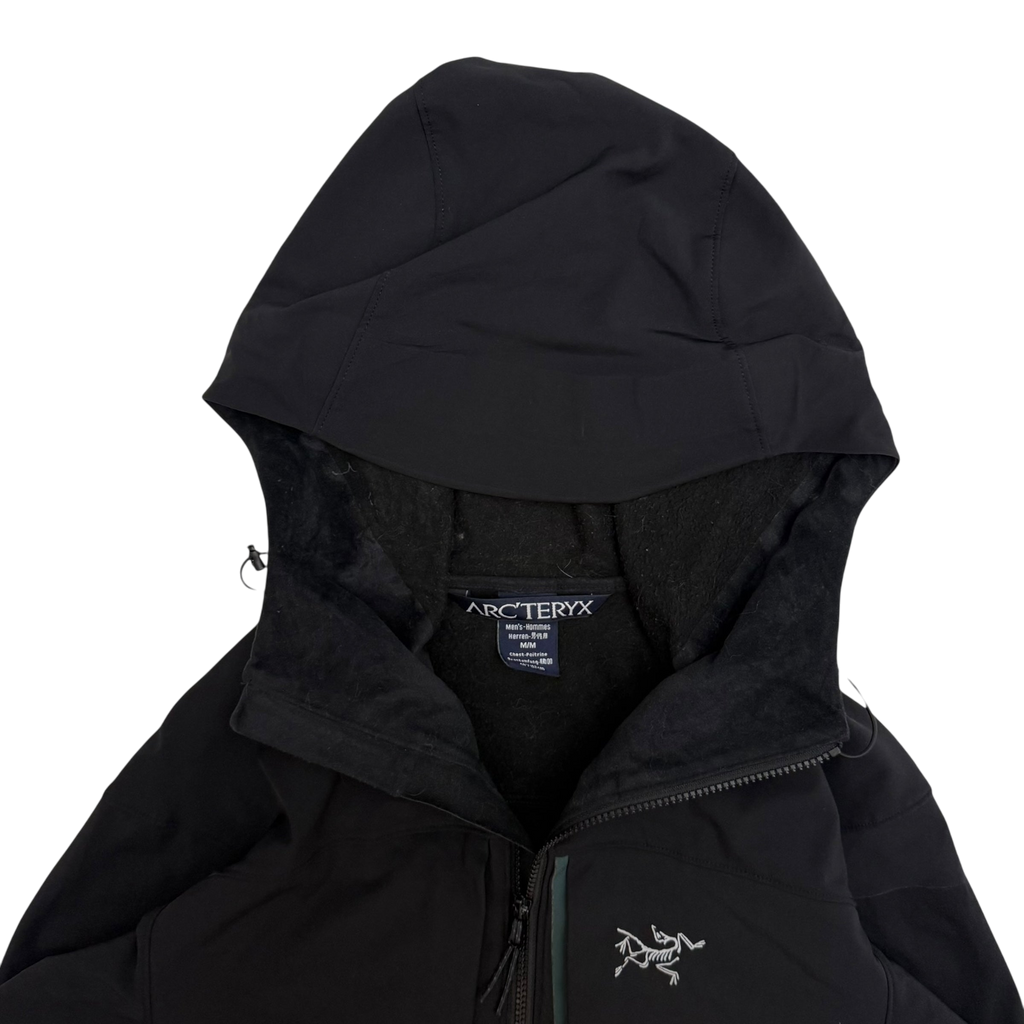 Arc'teryx Gamma MX Hooded Softshell Jacket Black (Size M)