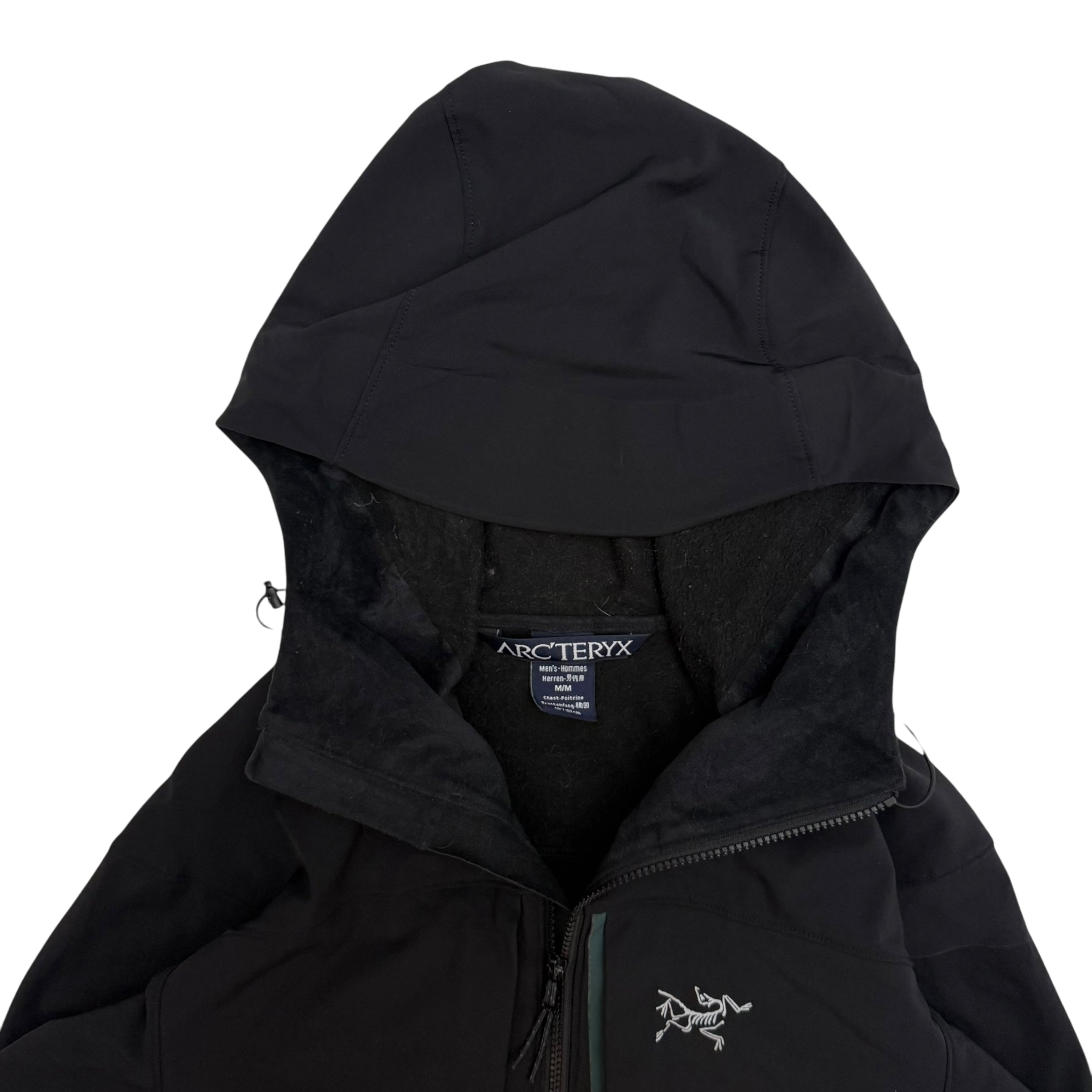 Arc'teryx Gamma MX Hooded Softshell Jacket Black (Size M)