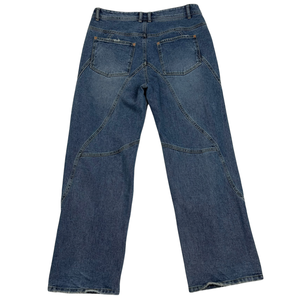 Andersson Bell Brick Curve PanelWide Jeans Blue (Size 33”)