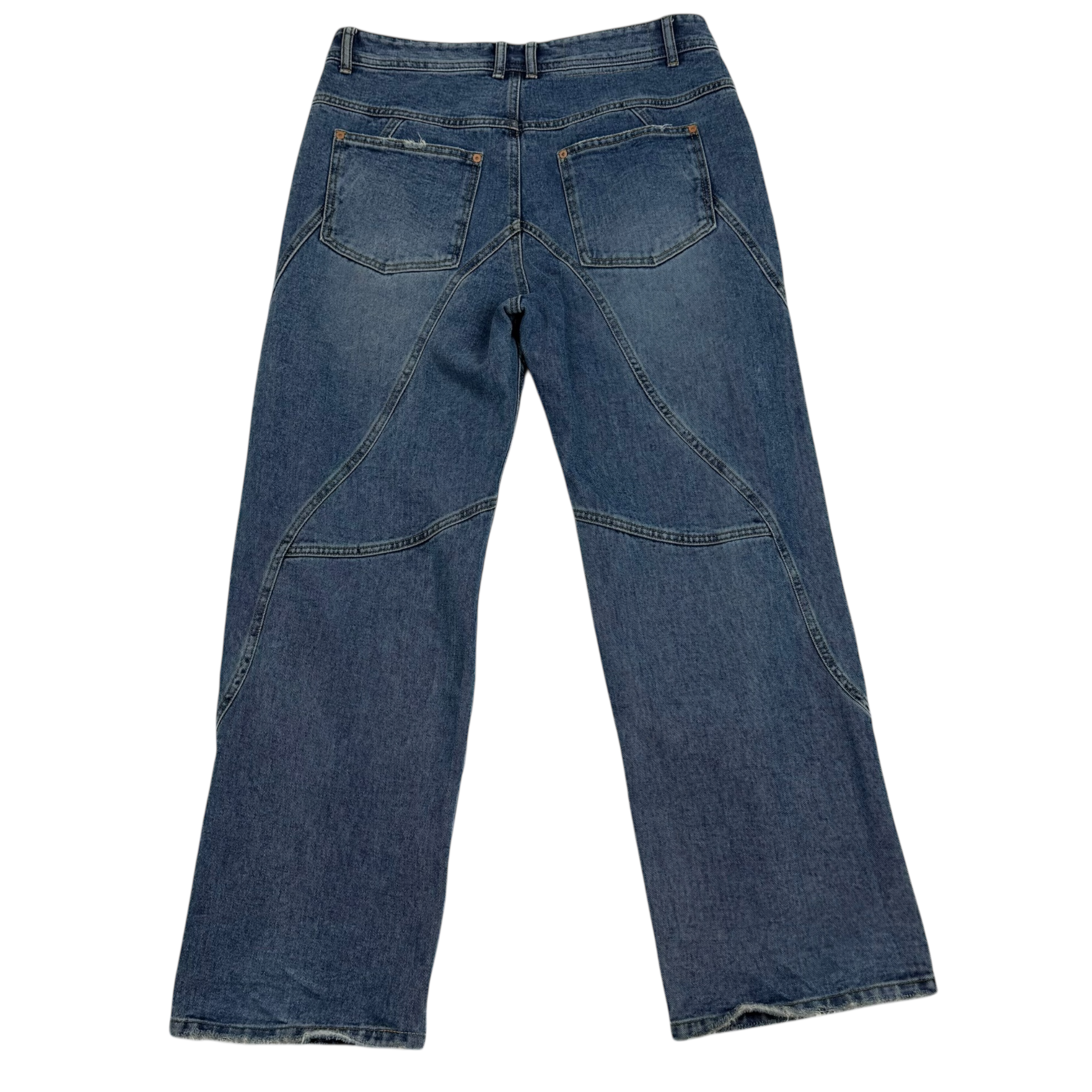 Andersson Bell Brick Curve PanelWide Jeans Blue (Size 33”)