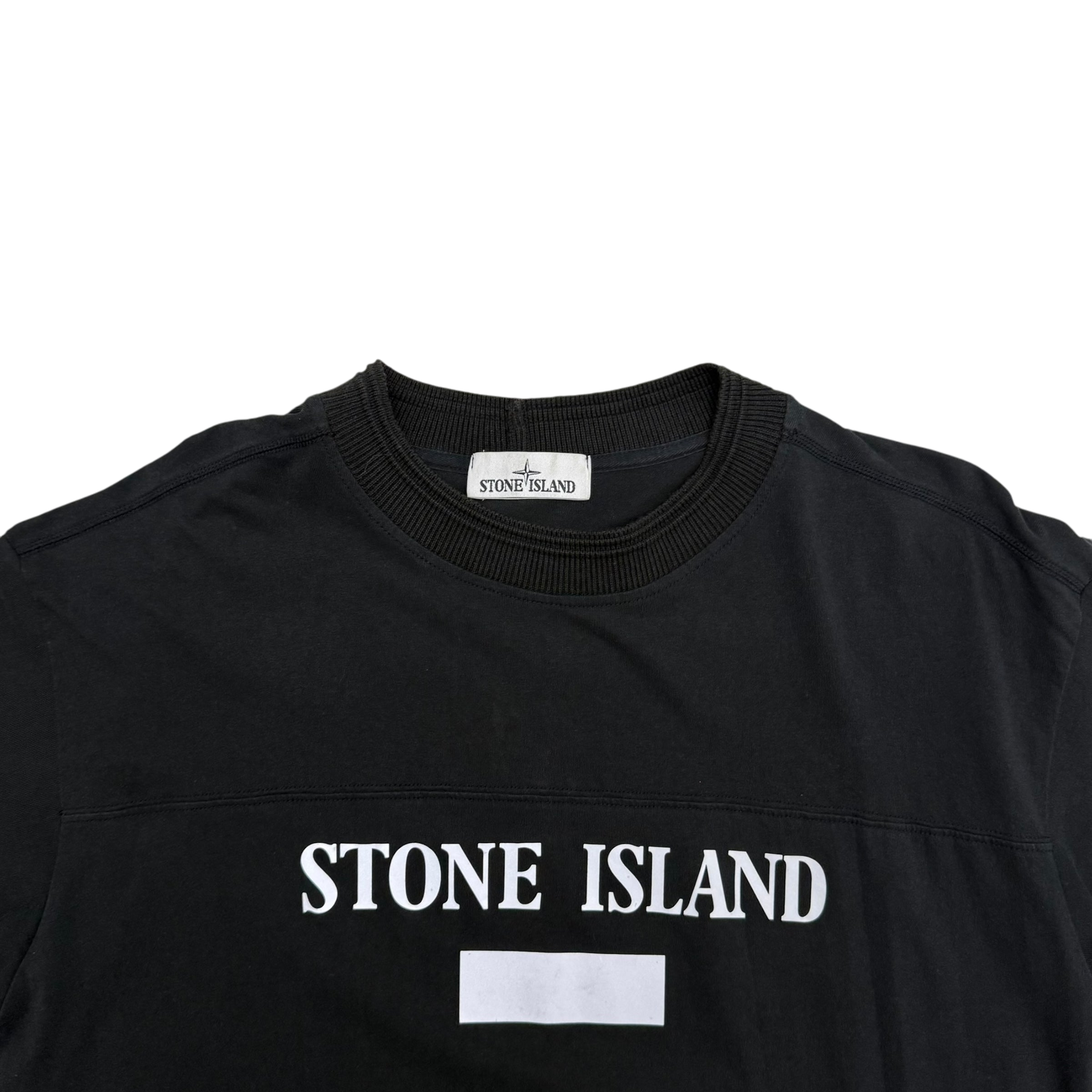 Stone Island 3M Reflective Short Sleeve T-Shirt Black (Fits M-L)