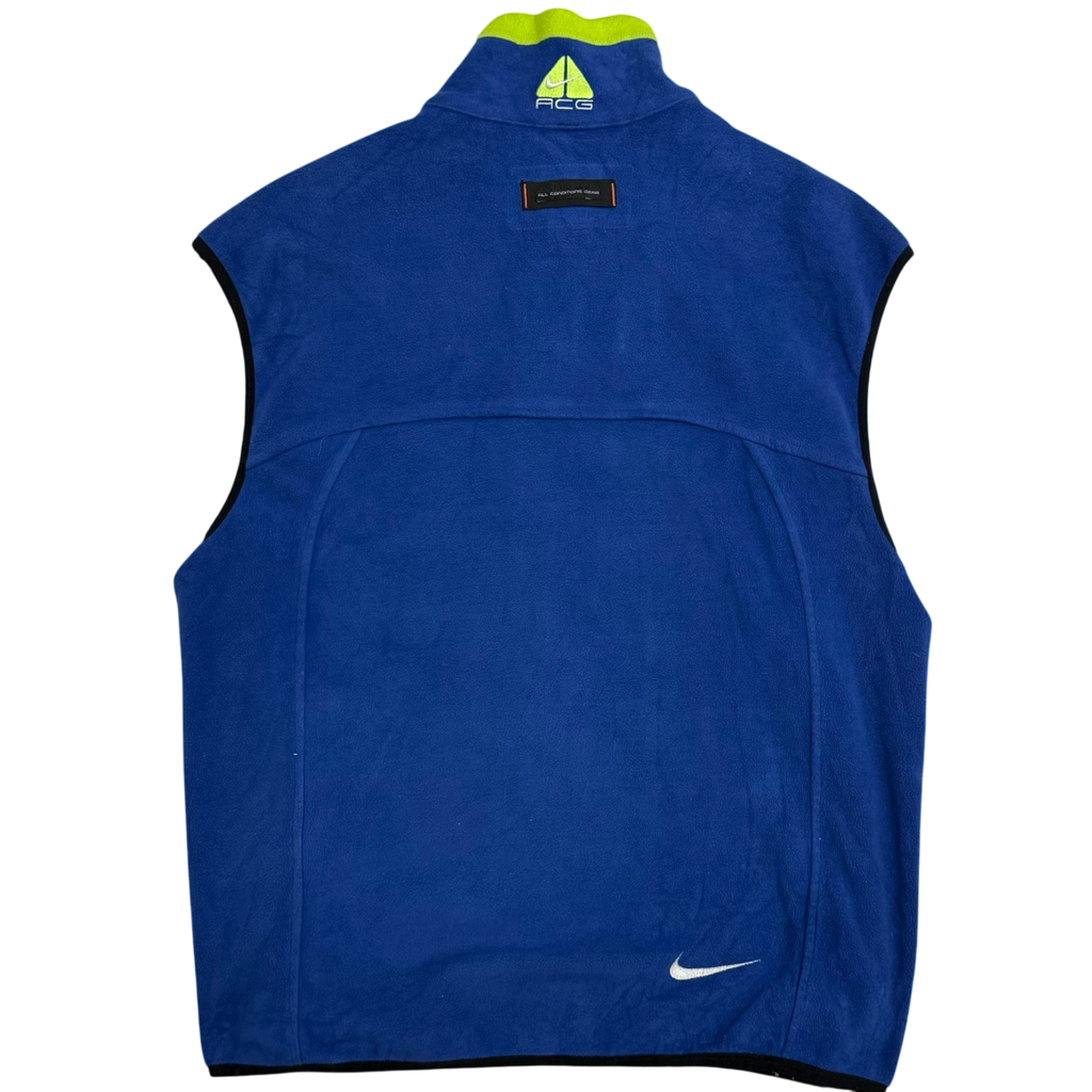 Nike ACG 00s Polartec Vest Blue (Size L)