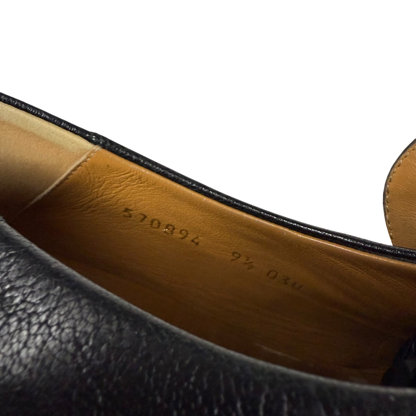 Gucci Jordaan Horsebit Leather Loafers Black (fits US10.5-11)