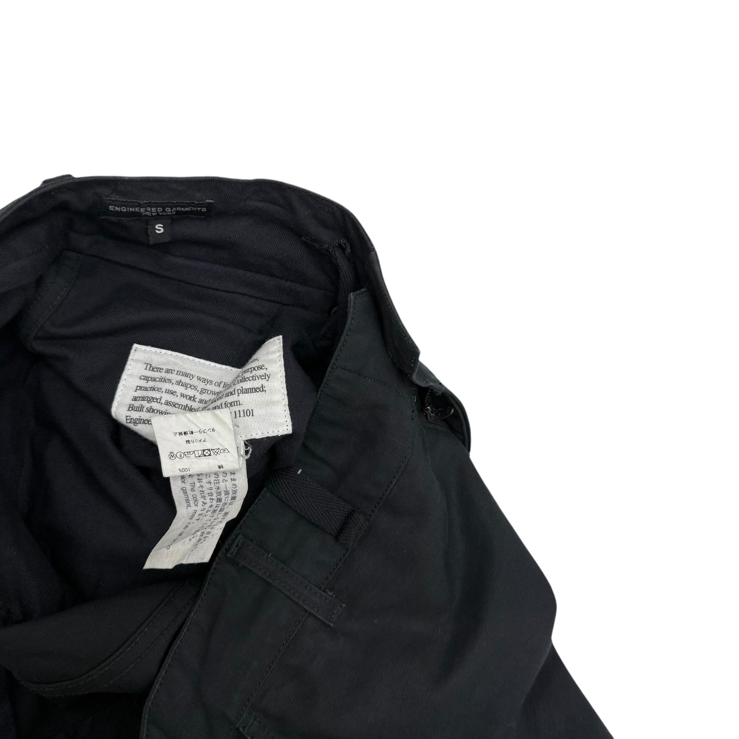 Engineered Garments Ripstop FA Pants Black (Size S)