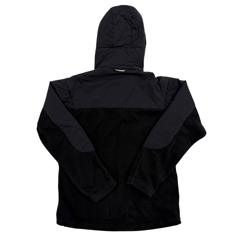 And Wander Top Fleece Jacket Black (Fits M-L)