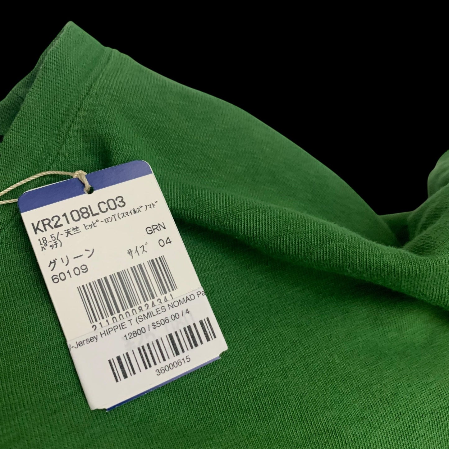 Kapital Tianzhu Hippie Long-Sleeve Top Green