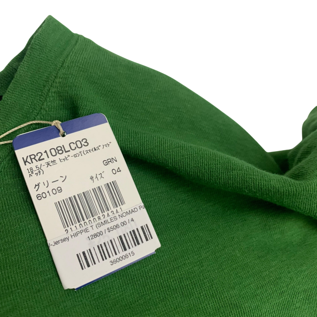 Kapital Tianzhu Hippie Long-Sleeve Top Green