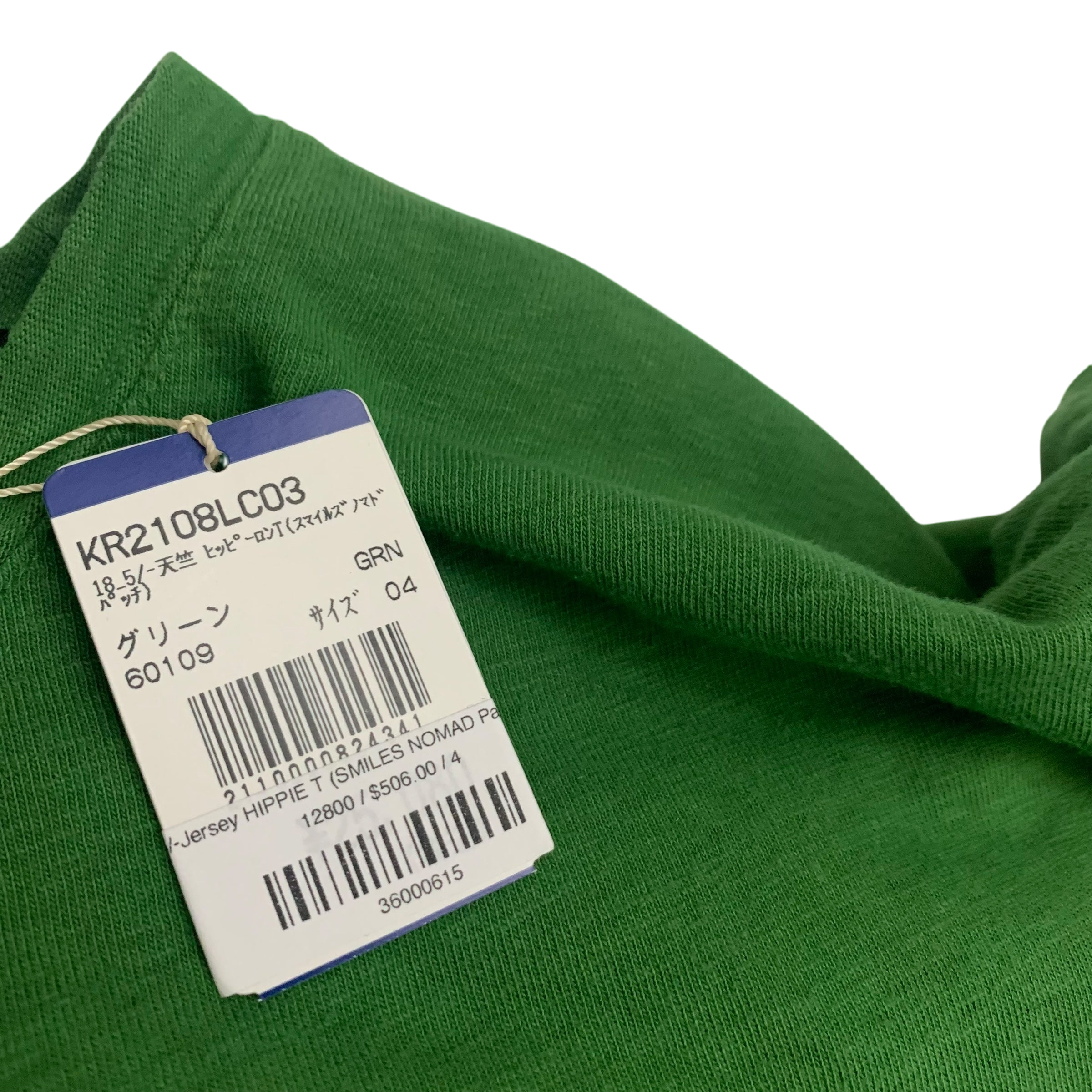 Kapital Tianzhu Hippie Long-Sleeve Top Green