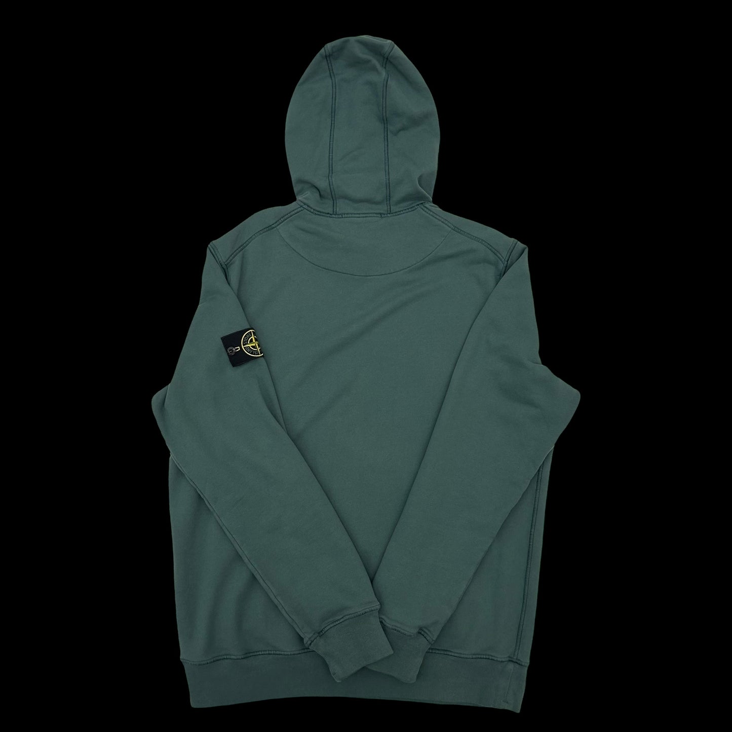 Stone Island Pullover Hoodie Petrol Green (Fits L/XL)