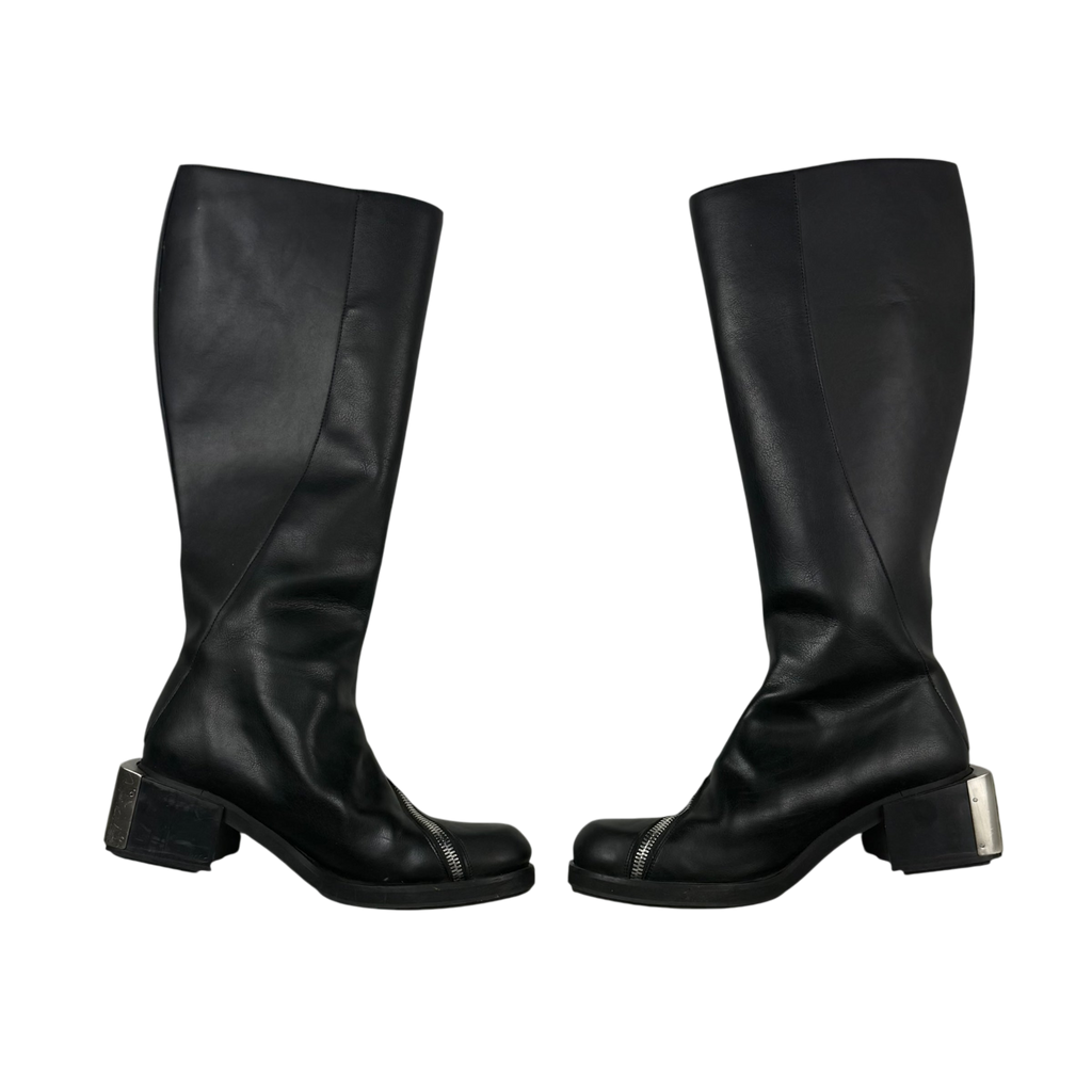 GmbH Knee-High Leather Riding Boots (fits US12)
