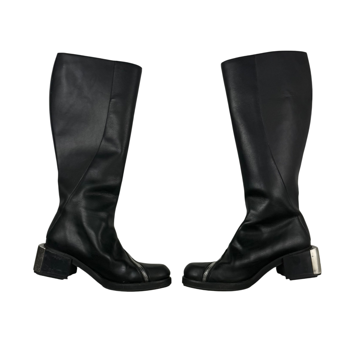 GmbH Knee-High Leather Riding Boots (fits US12)