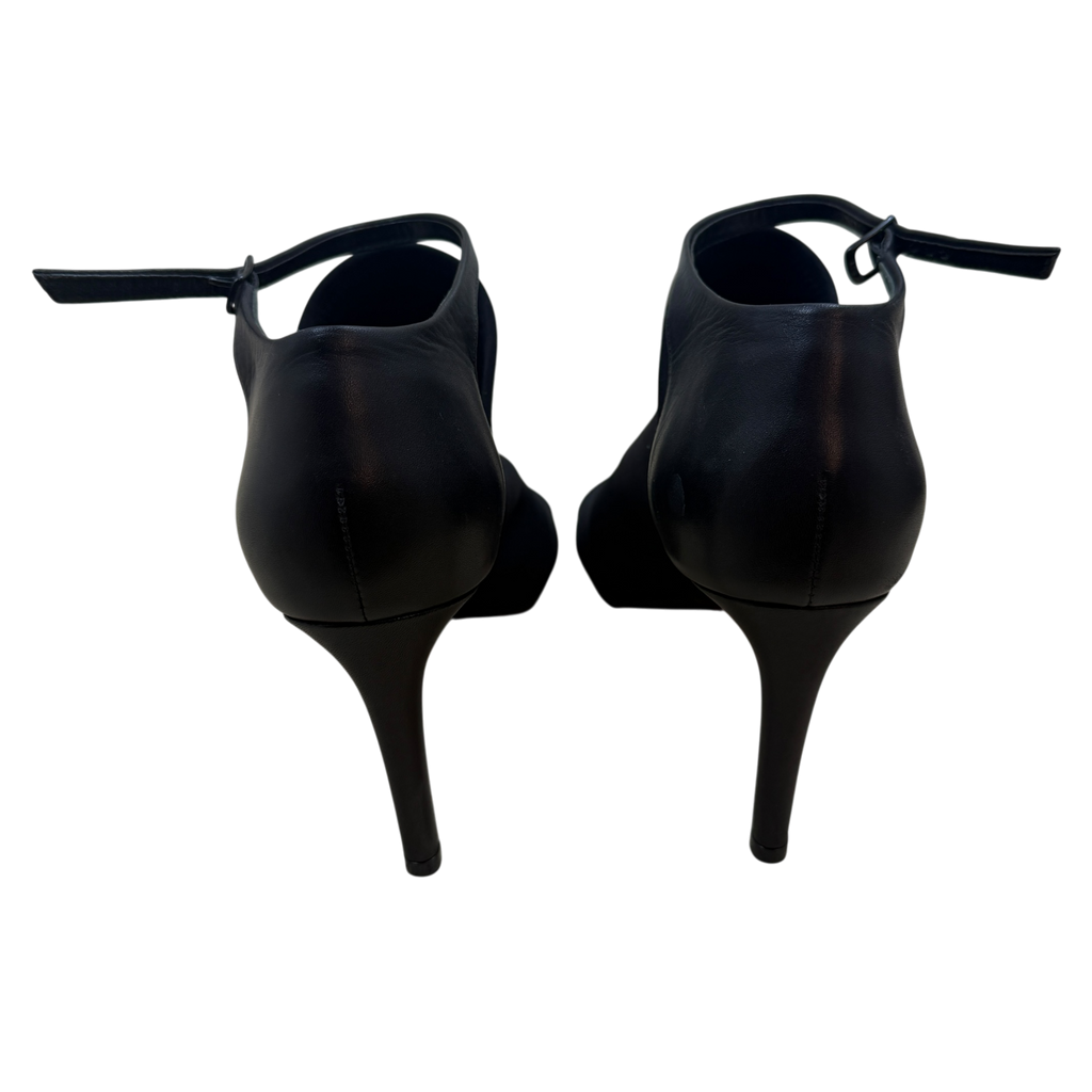 Balenciaga Leather Glove Pumps Black (Size EU40)