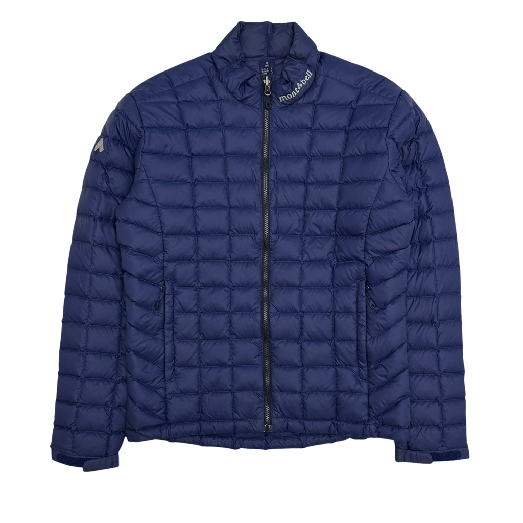 Montbell 00s EX800 Quilted Down Jacket Navy (Size S)