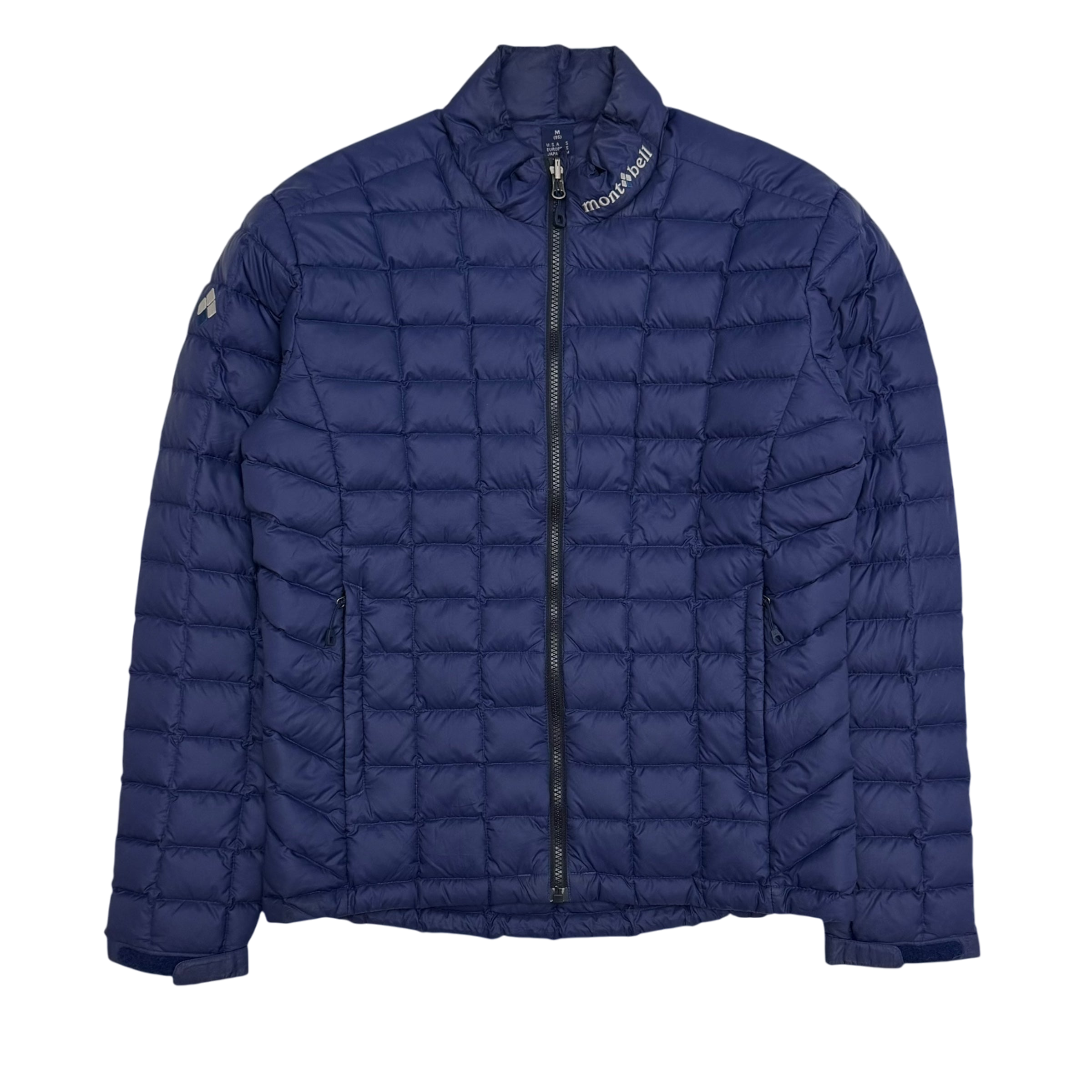 Montbell 00s EX800 Quilted Down Jacket Navy (Size S)