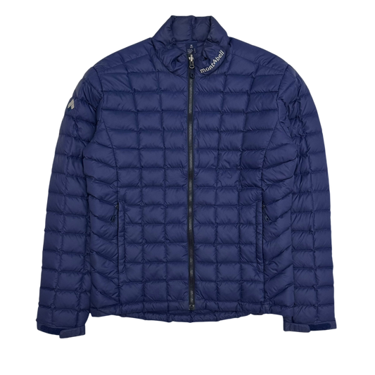 Montbell 00s EX800 Quilted Down Jacket Navy (Size S)