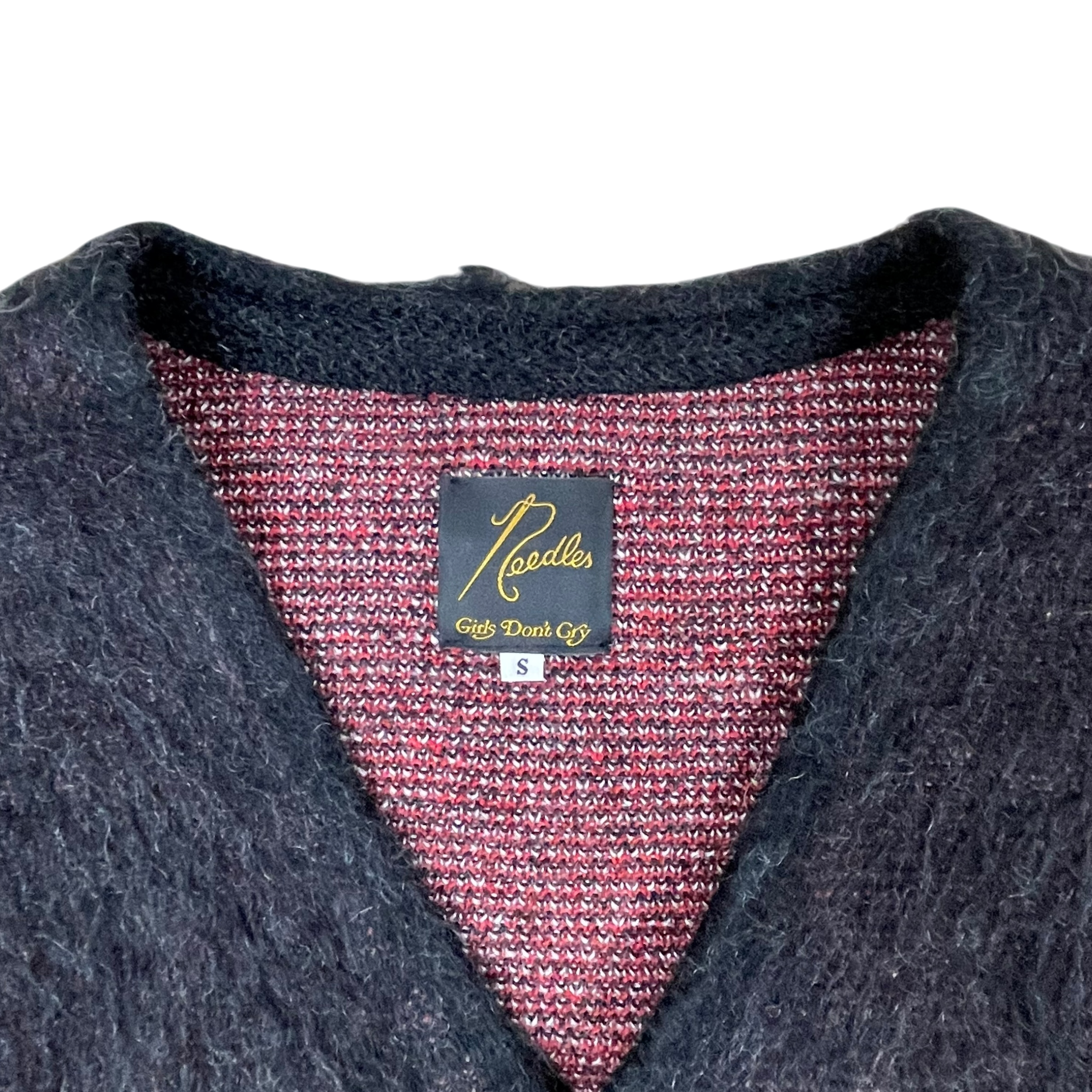 Needles x Girls Don’t Cry Mohair Cardigan Brown (Size S)