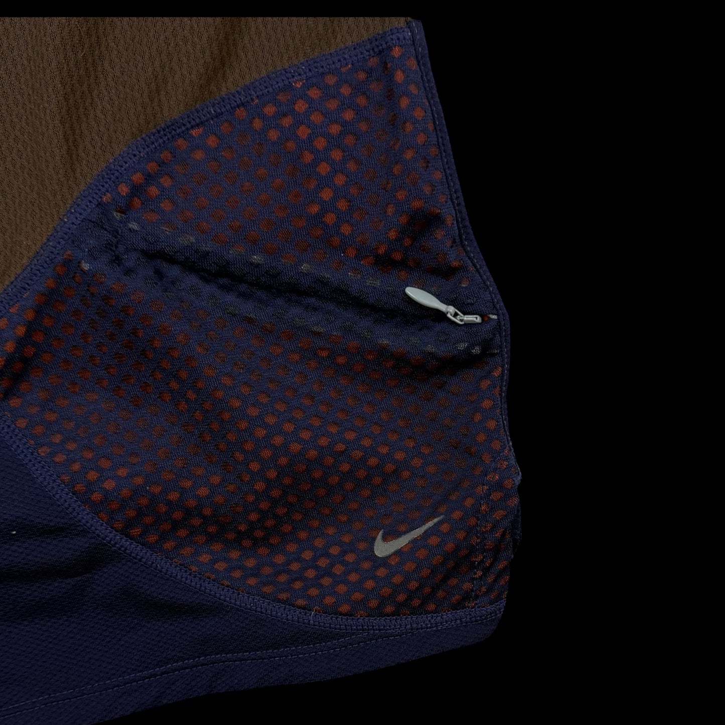 Nike x Undercover Gyakusou AW13 Dri-Fit T-Shirt Navy/Brown (Fits S-M)